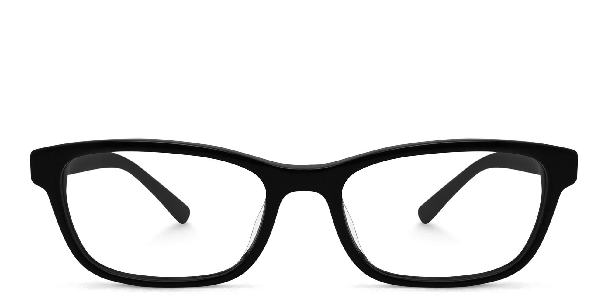 Shop EYE'M Rectangle Eyeglasses in Black online.