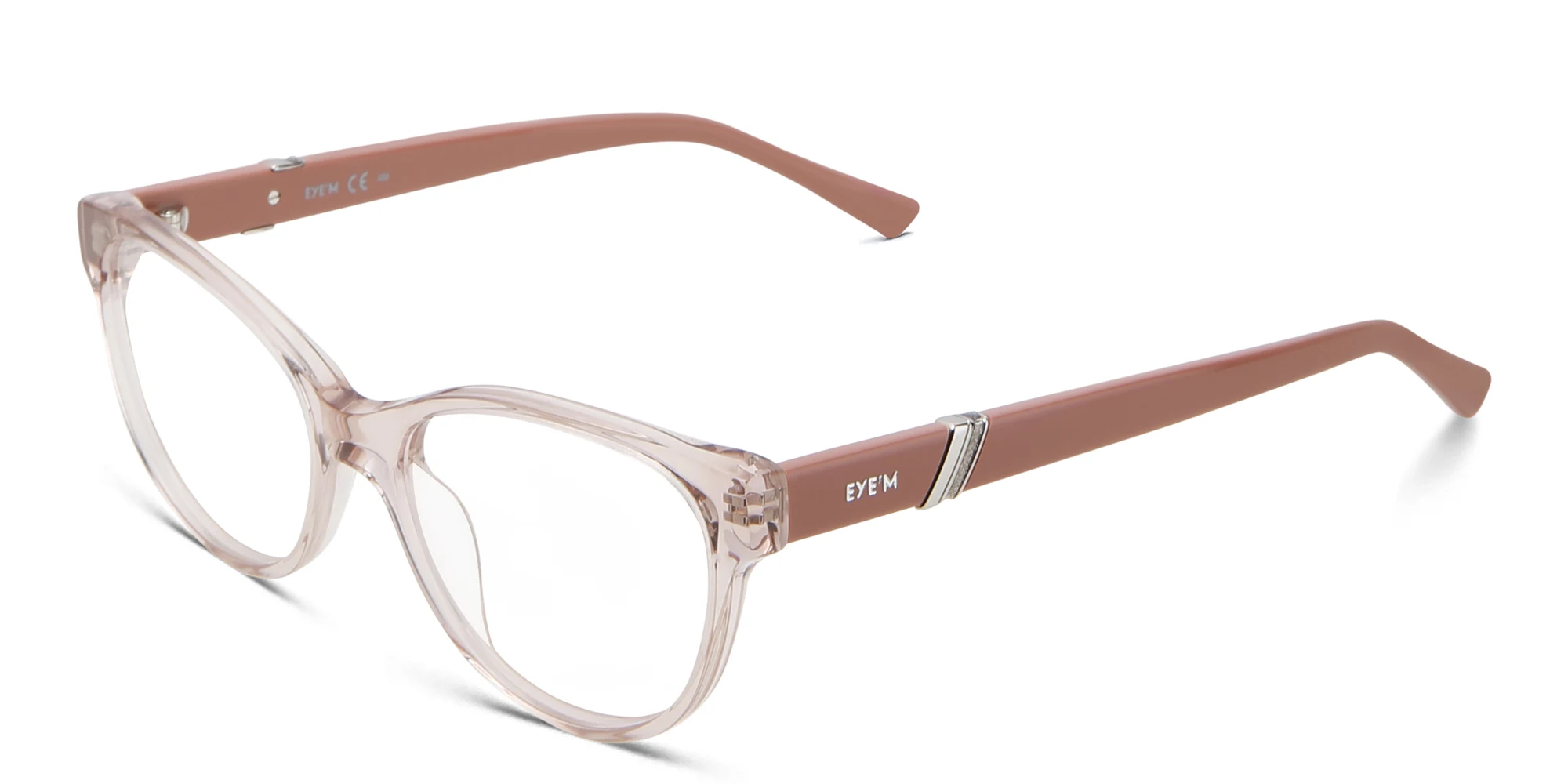 Shop EYE'M Cat Eye Eyeglasses in Pink online.