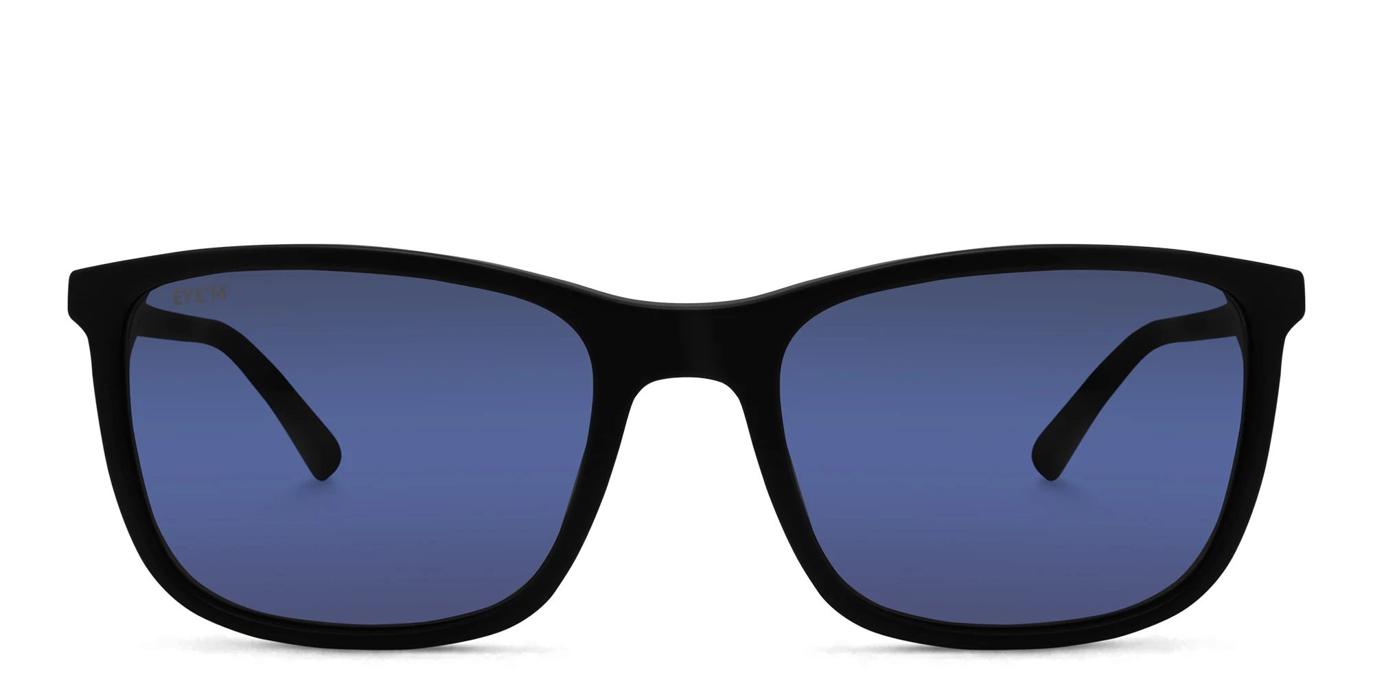 Shop EYE'M Rectangle Sunglasses in Black online.