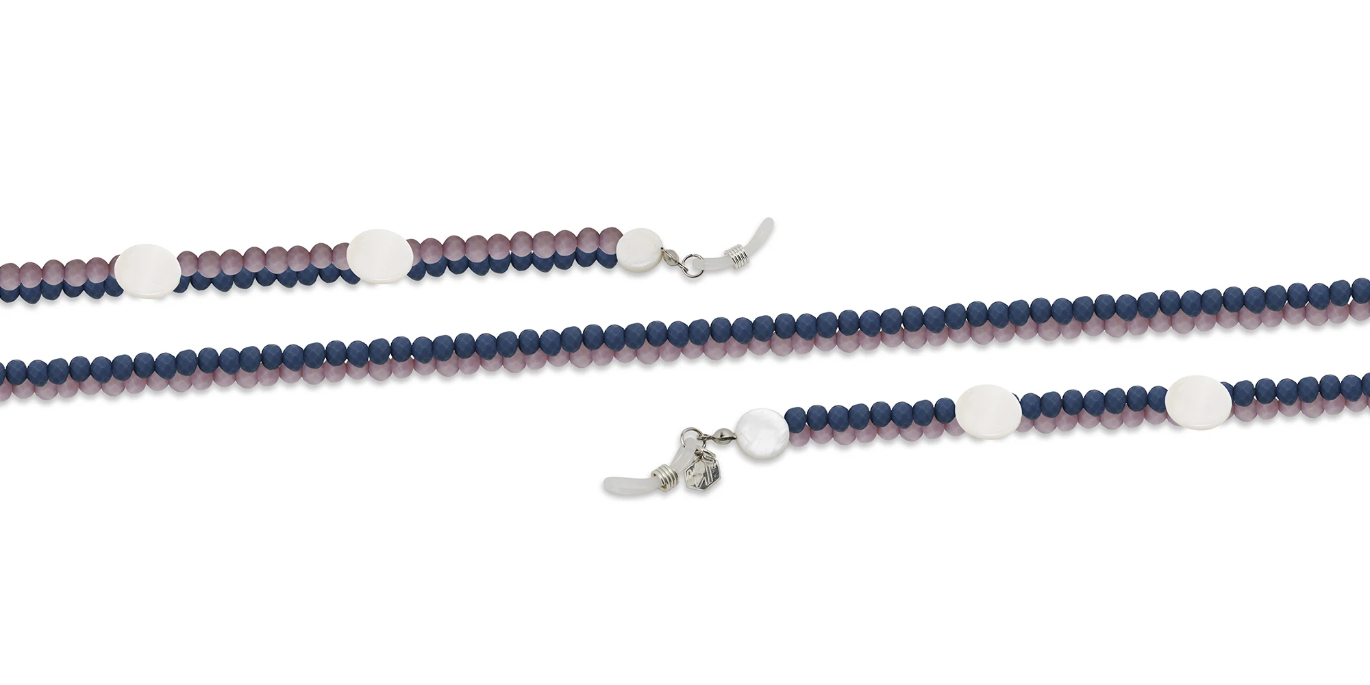 Shop The RICCI DISTRICT Crystals & Mother of Pearl Glasses Chain online.