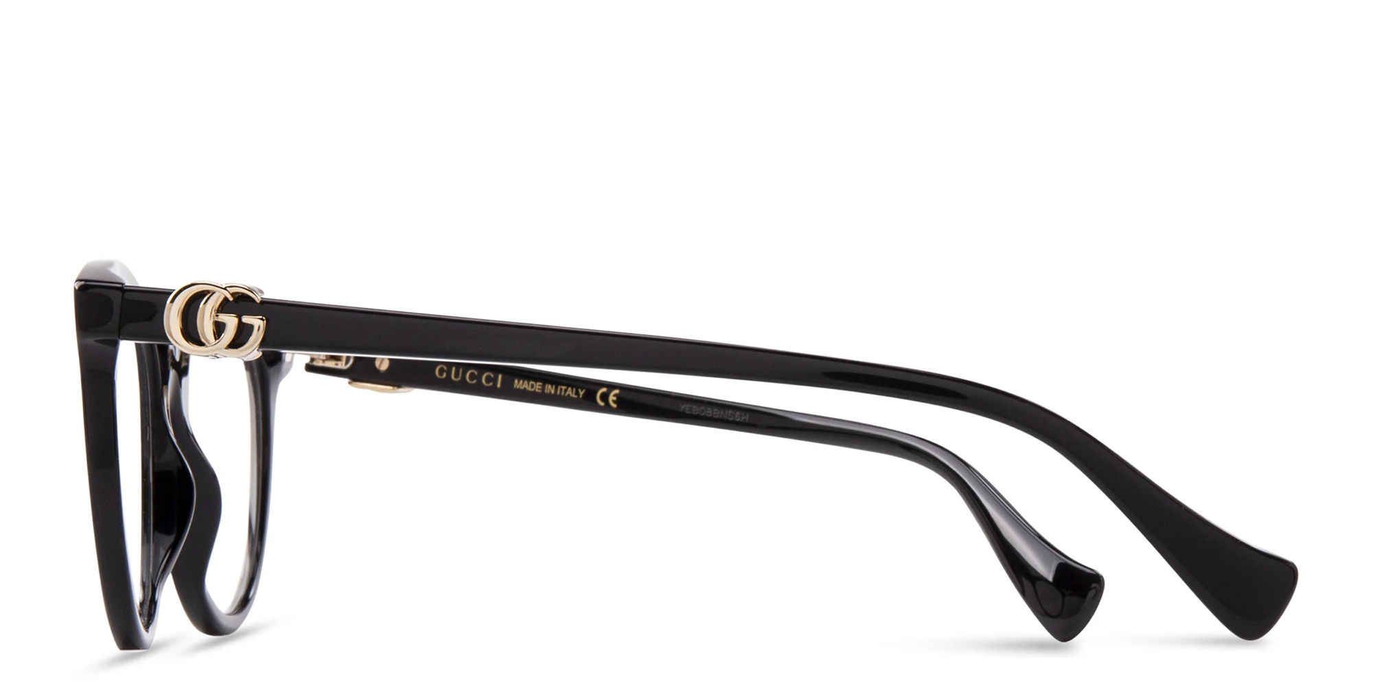Shop GUCCI GG Cat-Eye Eyeglasses in Havana online.