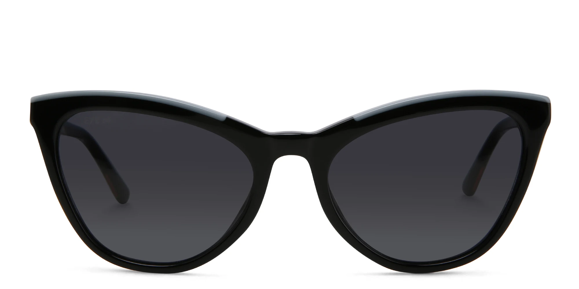 Shop EYE'M Cat Eye Sunglasses in Black online.
