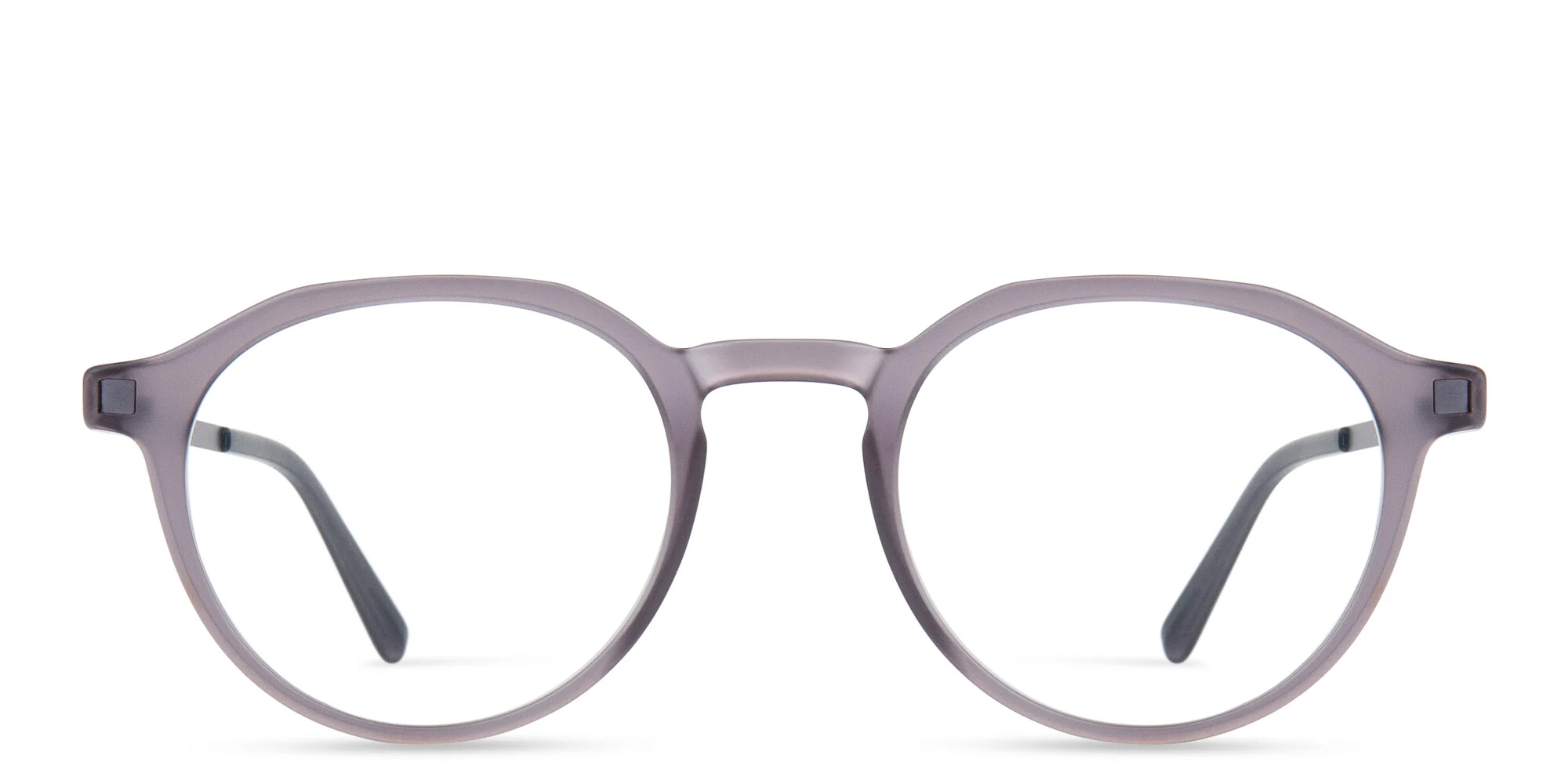 Shop MYKITA Unisex Saga Round Eyeglasses in Grey online.