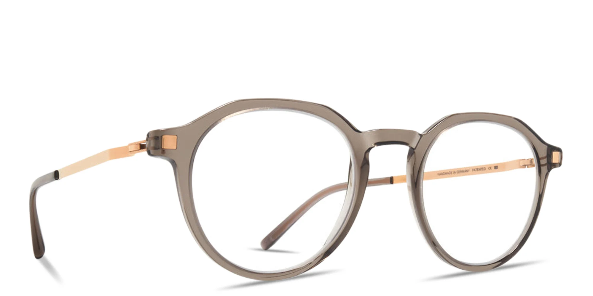 تسوق نظارات طبية ساجا بإطار دائري للجنسين ميكيتا بلون رمادي شفّاف أونلاين.