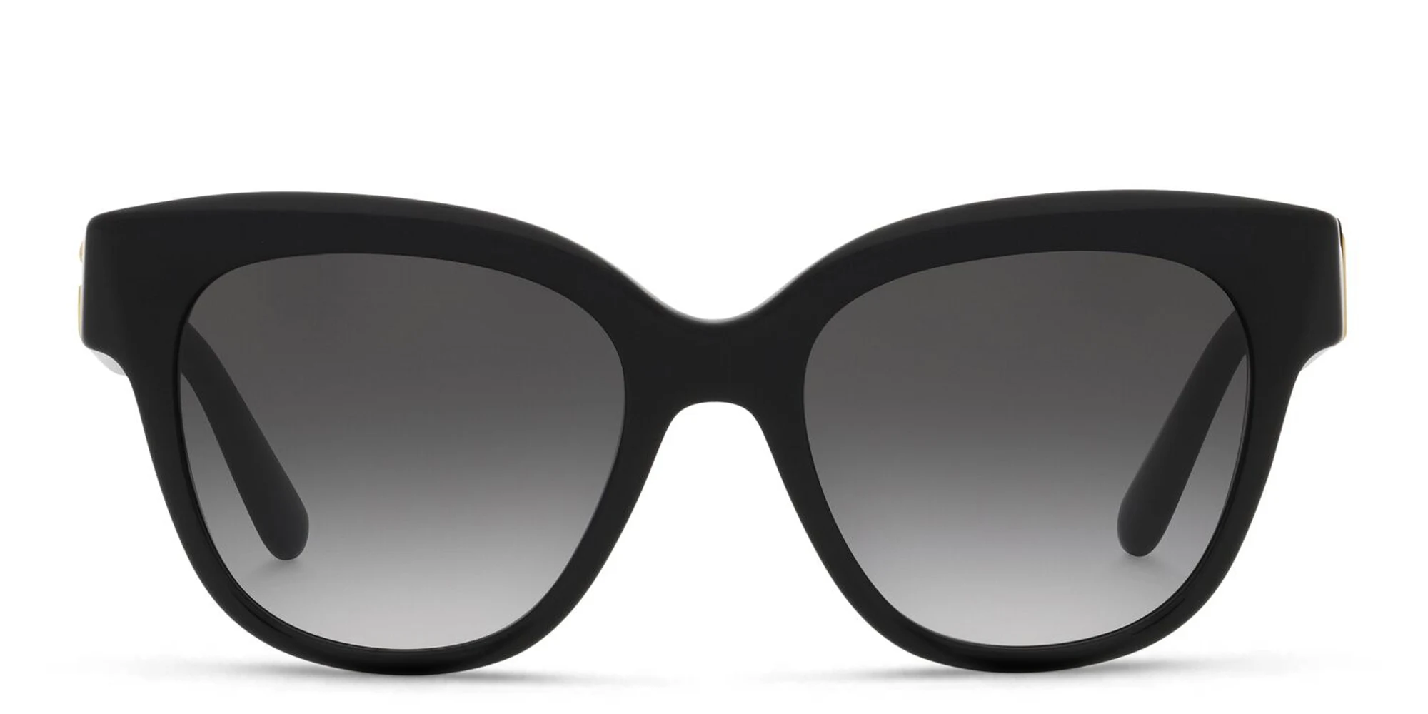 Shop Dolce & Gabbana Cat Eye Sunglasses in Black online.