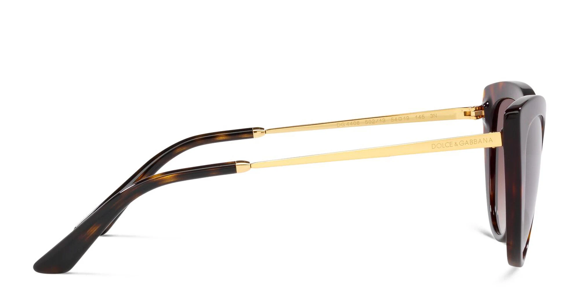 Shop Dolce & Gabbana Butterfly Sunglasses in Havana online.