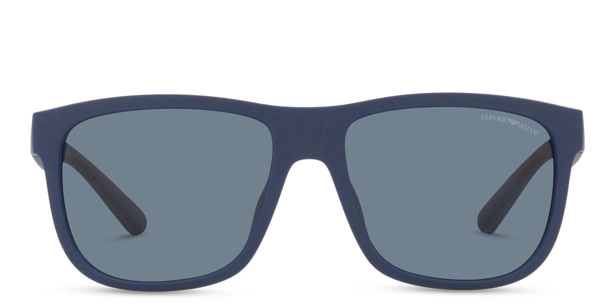 تسوق نظارة شمسية بإطار بيلو امبوريو أرماني بلون أزرق مطفي أونلاين.