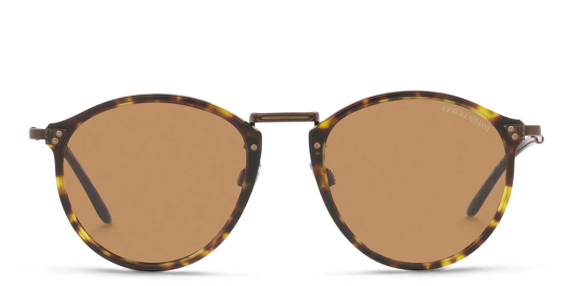 Shop GIORGIO ARMANI Panthos Sunglasses in Havana online.