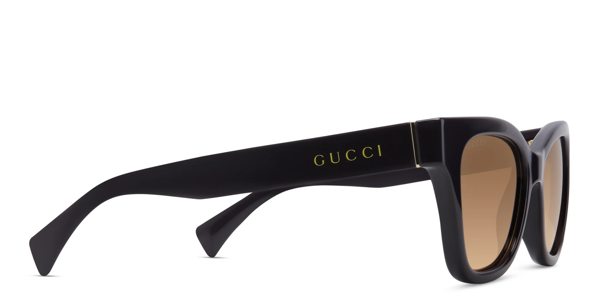 Shop GUCCI Cat Eye Sunglasses in Purple online.