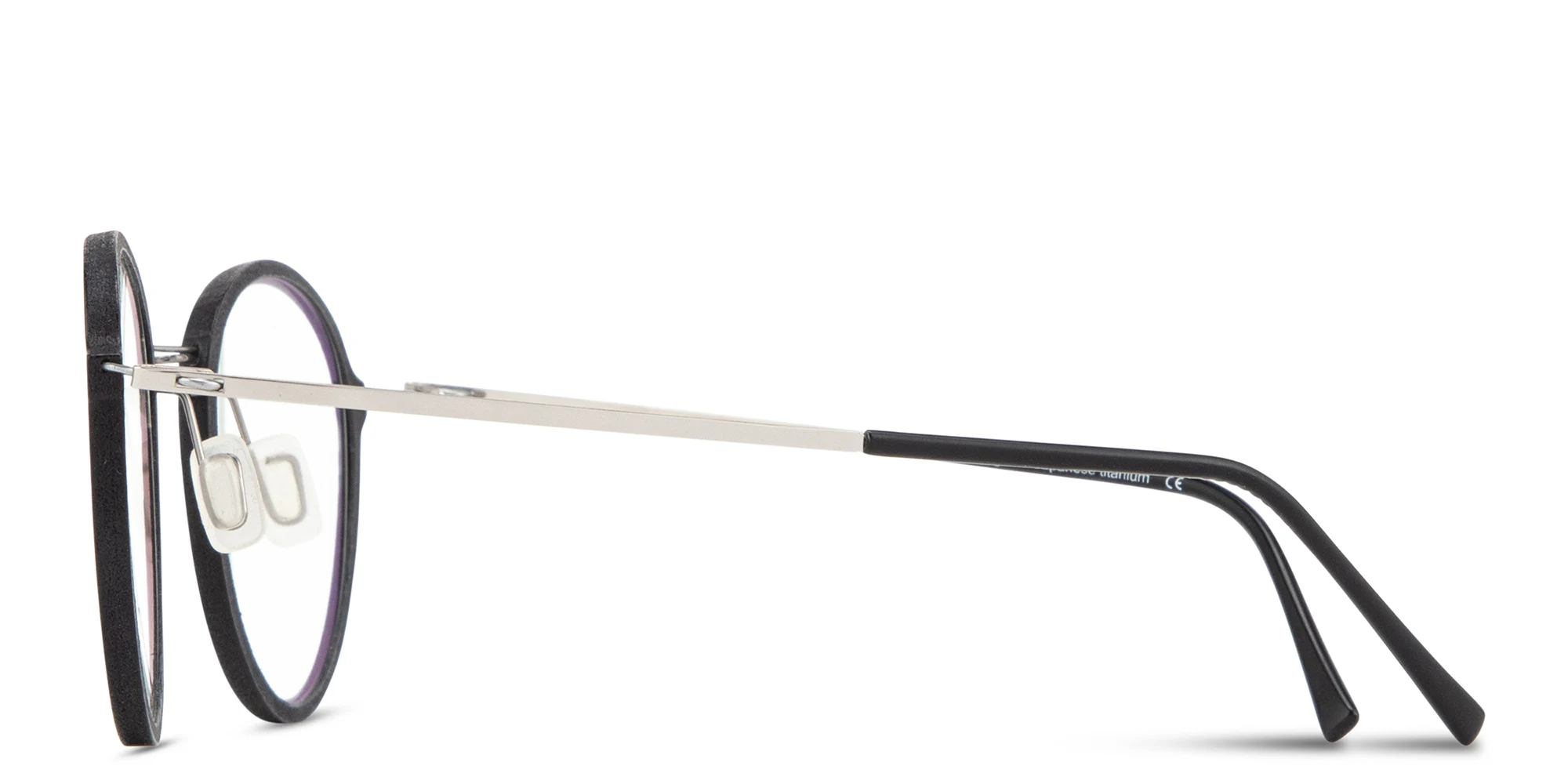 Shop MONOGRAM Unisex Panthos Eyeglasses in Black online.