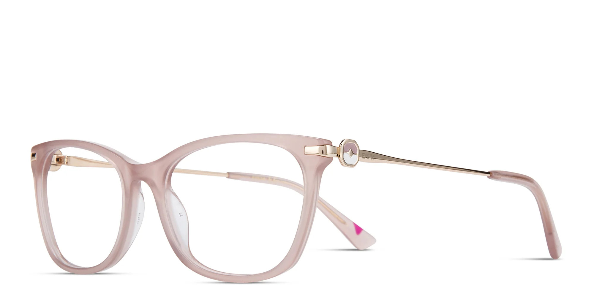 Shop EYE'M Cat-Eye Eyeglasses in Nude online.
