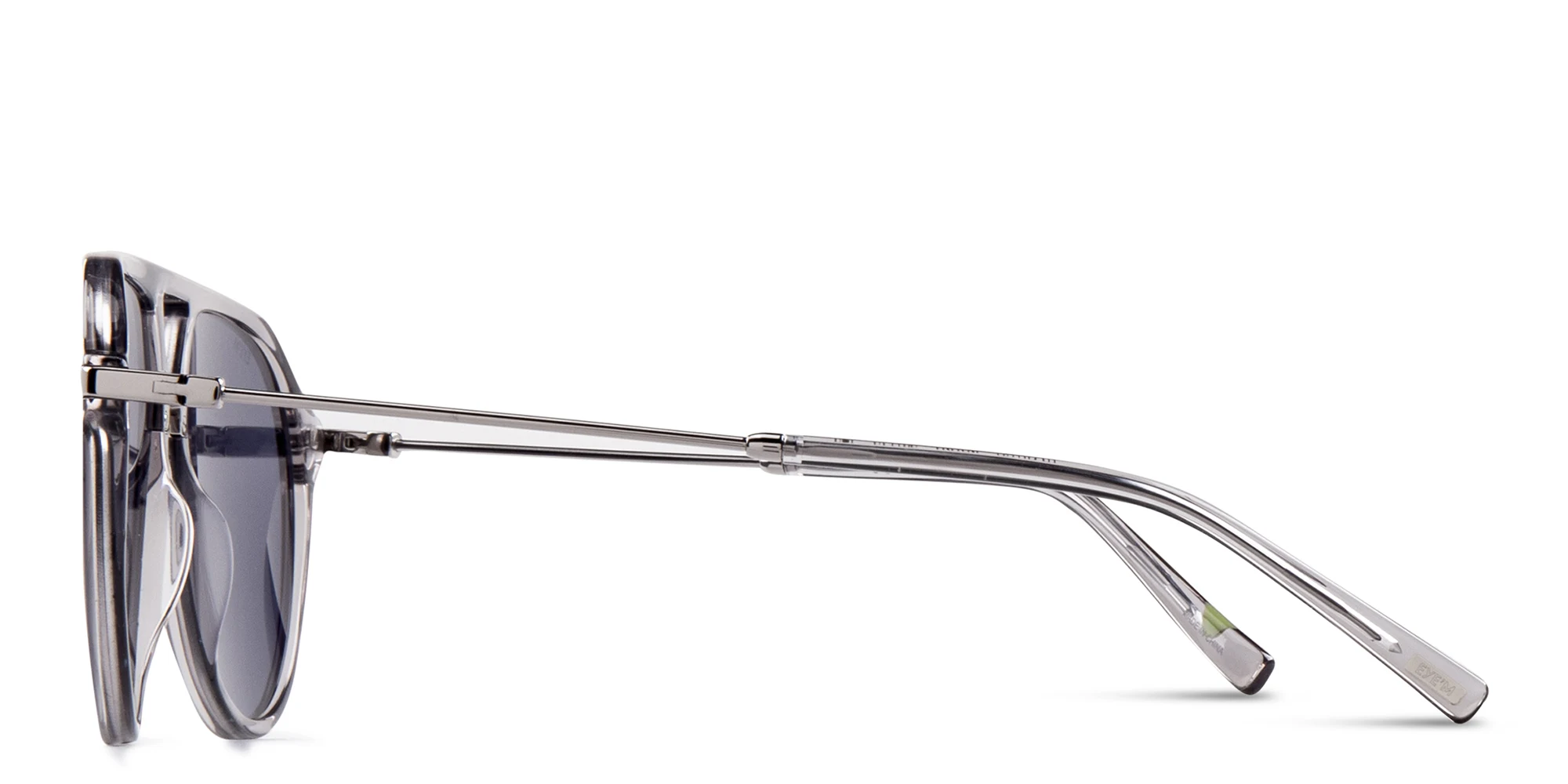 Shop EYE'M Aviator Sunglasses in Grey online.