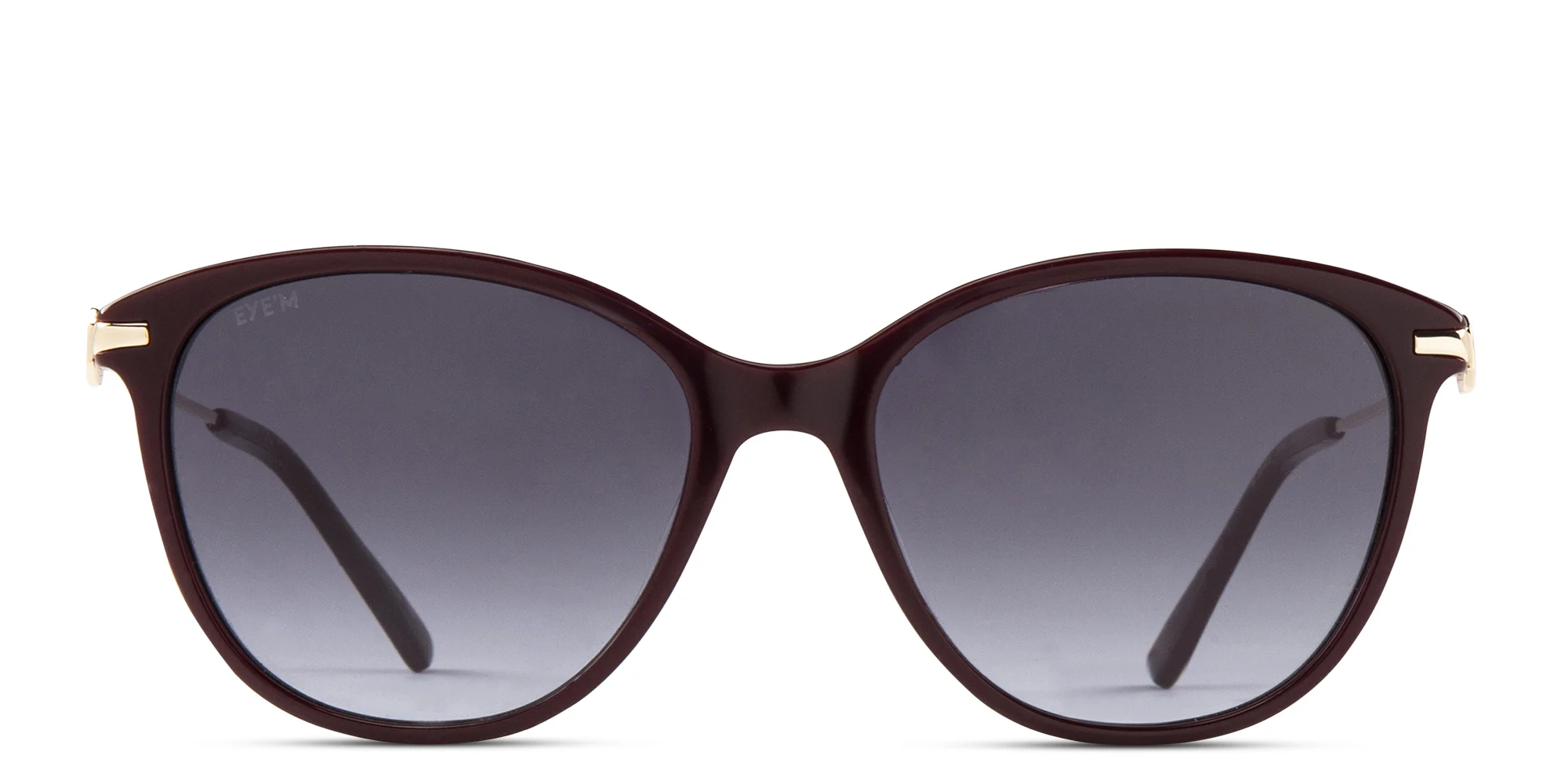 Shop EYE'M Cat-Eye Sunglasses in Red online.