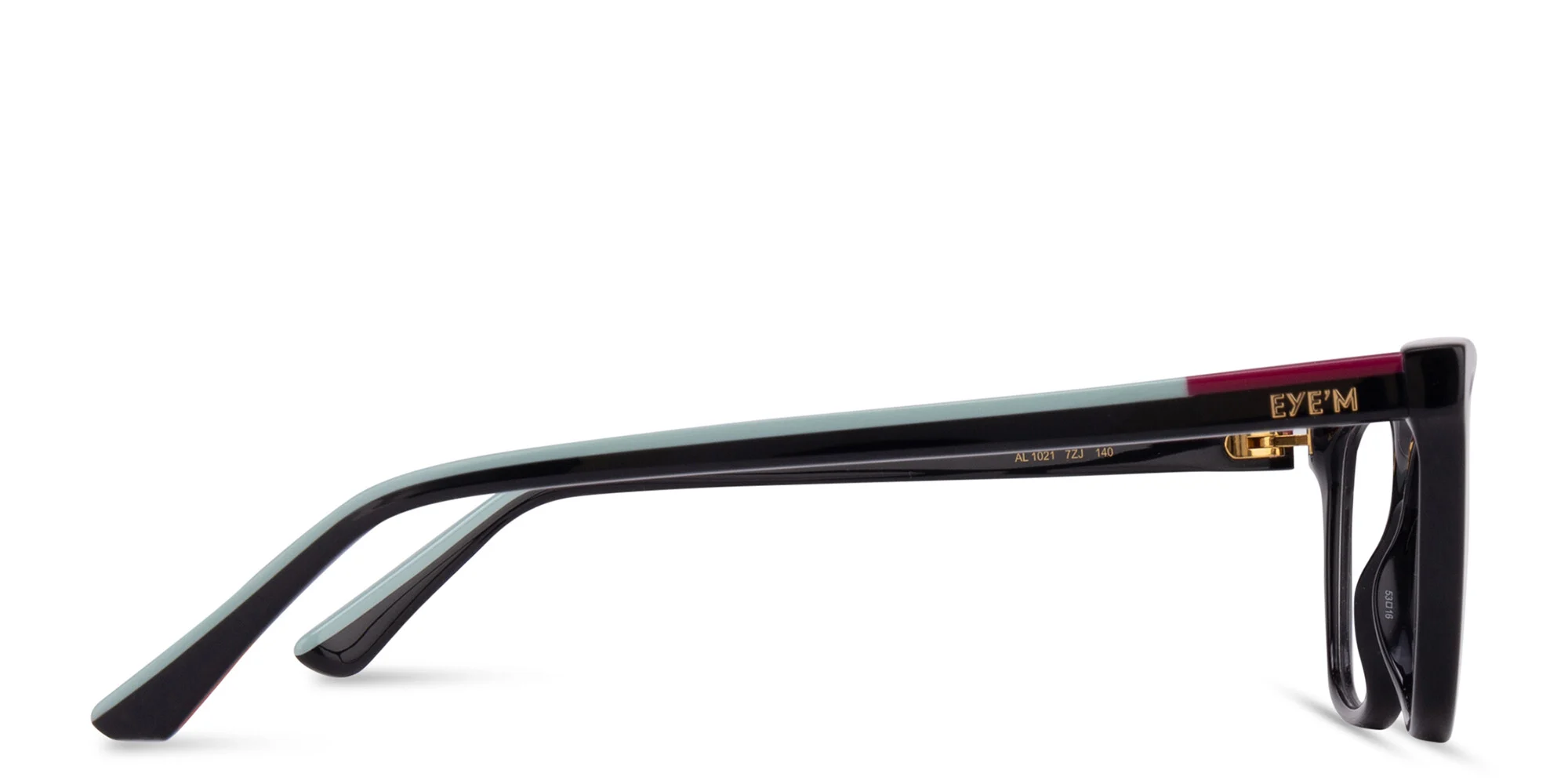 Shop EYE'M Cat-Eye Eyeglasses in Black & Blue online.