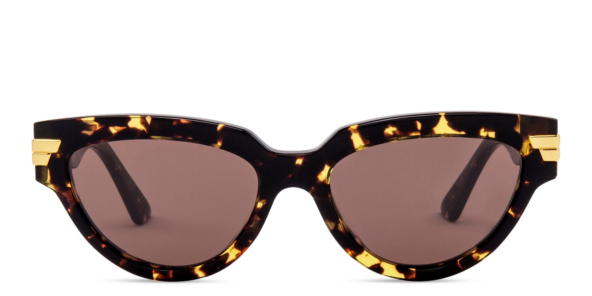 Shop BOTTEGA VENETA Cat-Eye Sunglasses in Havana online.