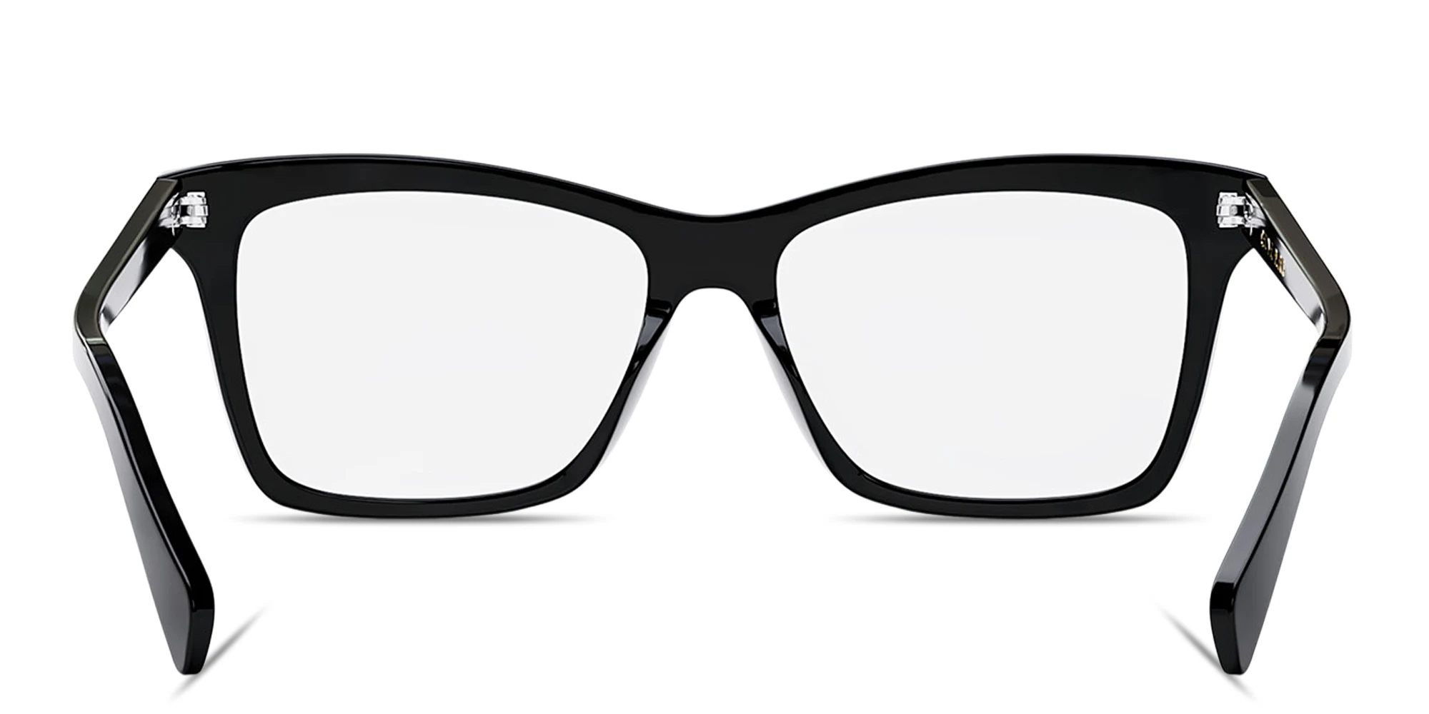 Shop CELINE CELINE Thin Cat Eye Eyeglasses in Black online.