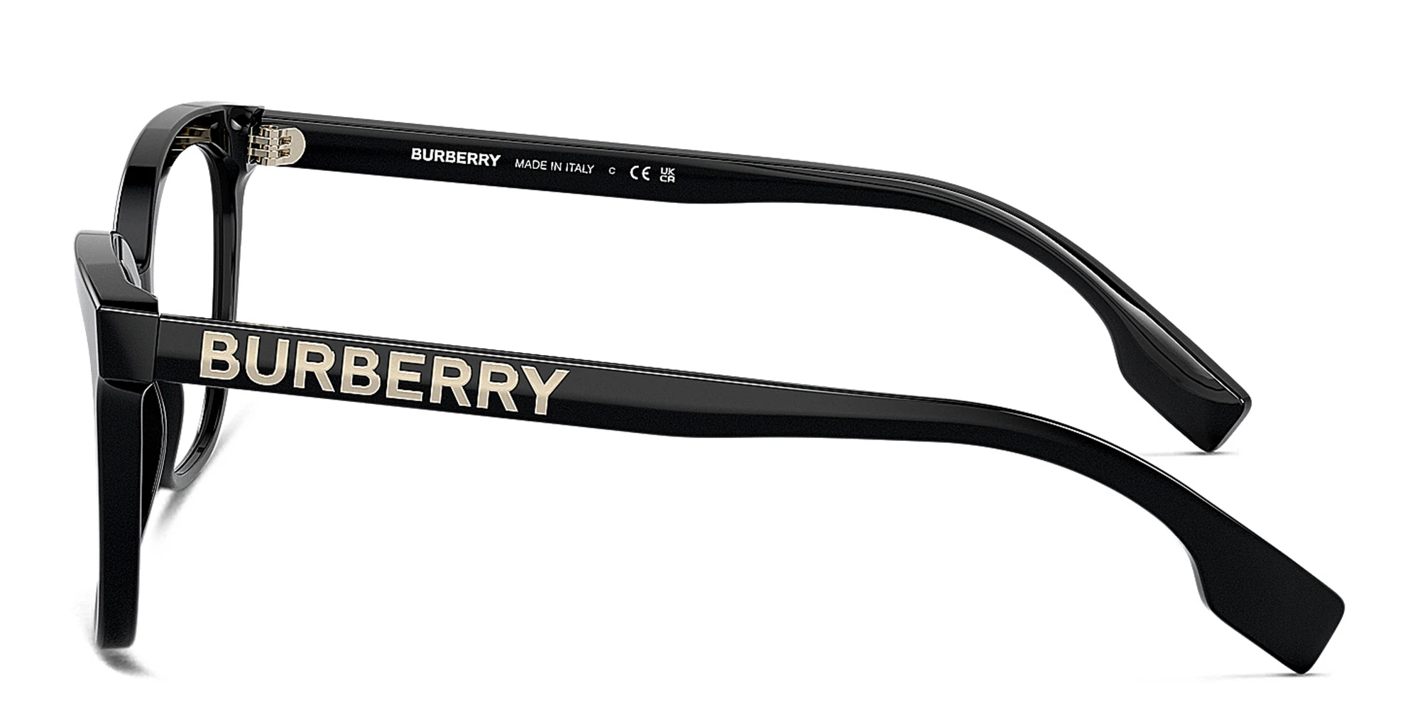 Shop BURBERRY Cat-Eye Eyeglasses in Black online.
