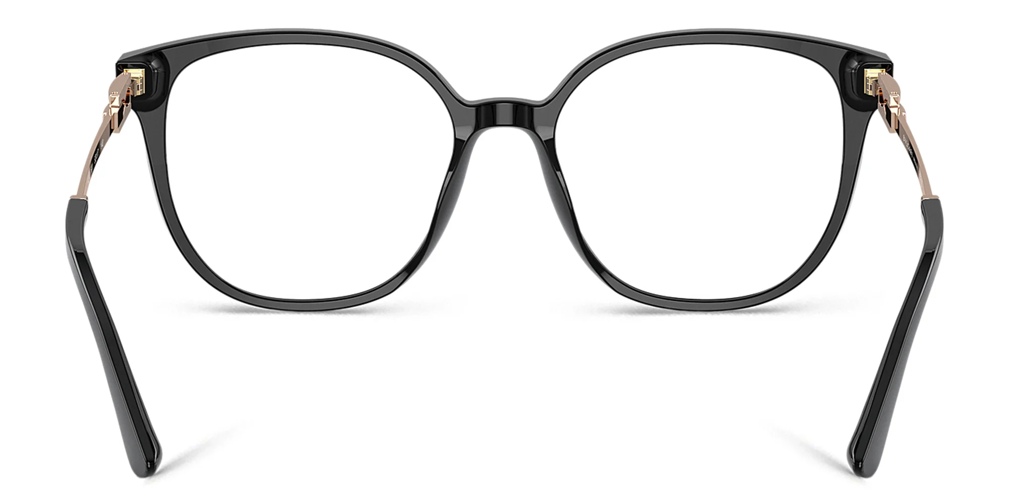 Shop BVLGARI Cat-Eye Eyeglasses in Black online.