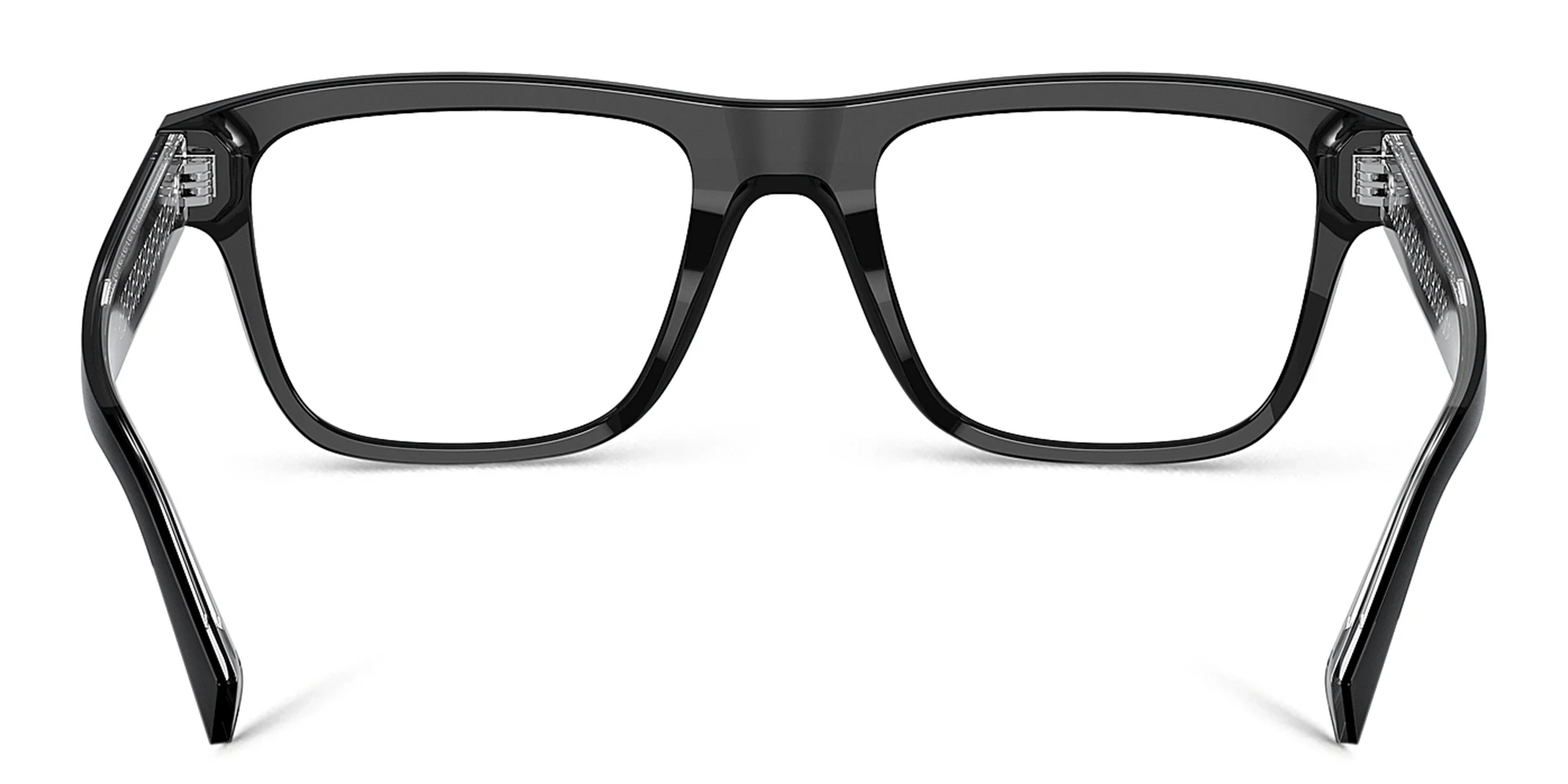Shop Dolce & Gabbana Square Eyeglasses in Black online.