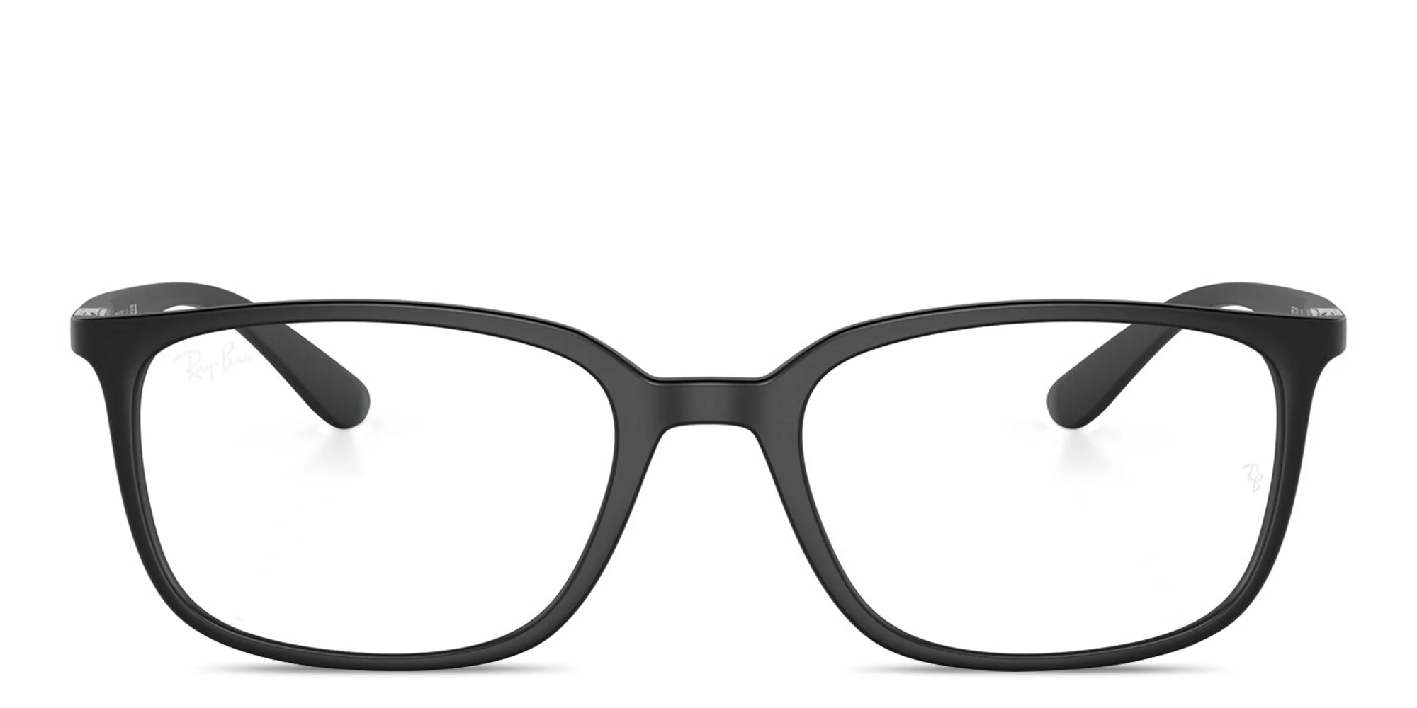 Shop Ray-Ban Optics Unisex Pillow Eyeglasses in Shiny Black online.