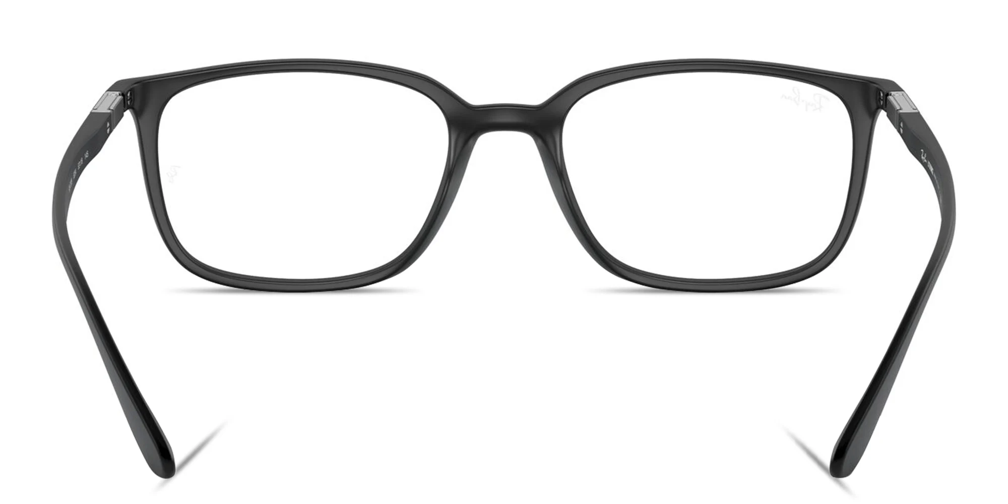 Shop Ray-Ban Optics Unisex Pillow Eyeglasses in Shiny Black online.