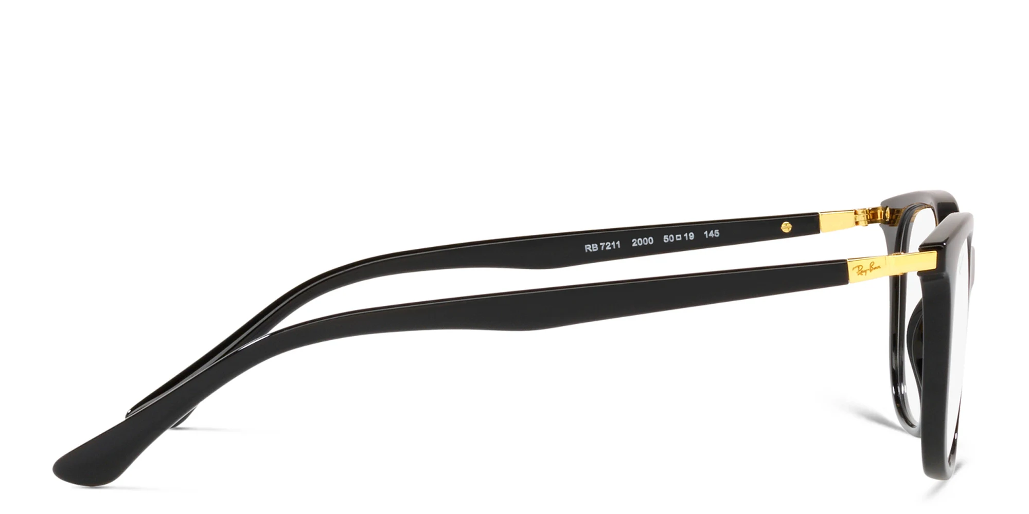 Shop Ray-Ban Unisex Pillow Eyeglasses in Black online.