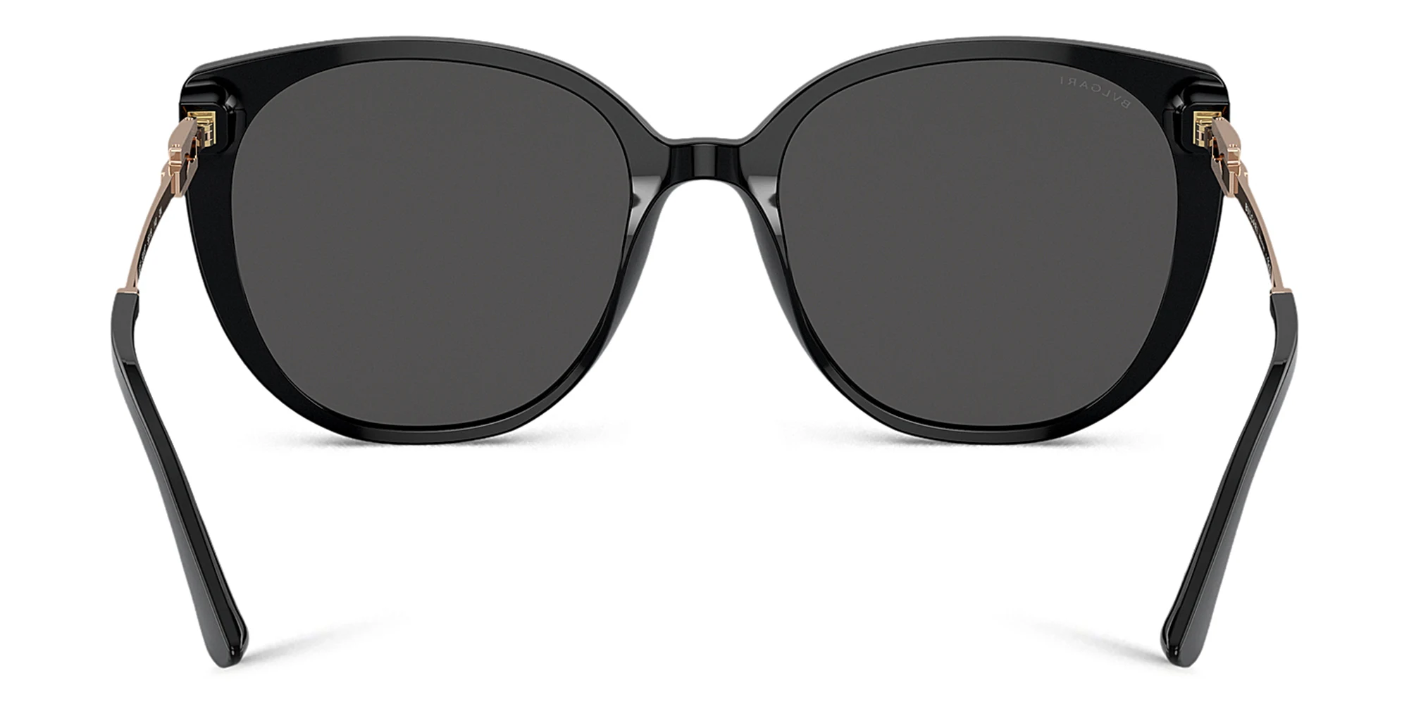 Shop BVLGARI Cat-Eye Sunglasses in Black online.