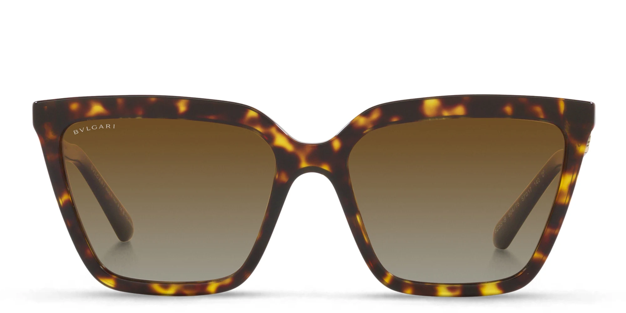 Shop BVLGARI Cat-Eye Sunglasses in Havana online.
