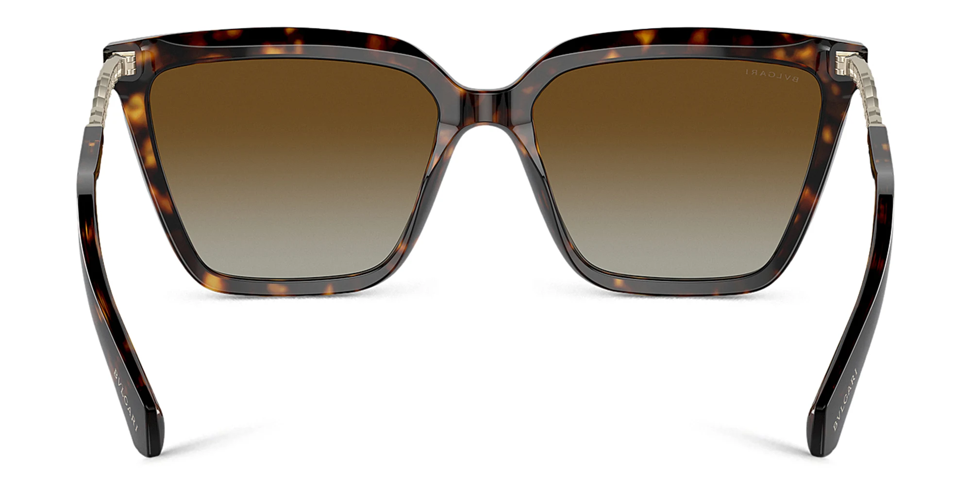 Shop BVLGARI Cat-Eye Sunglasses in Havana online.