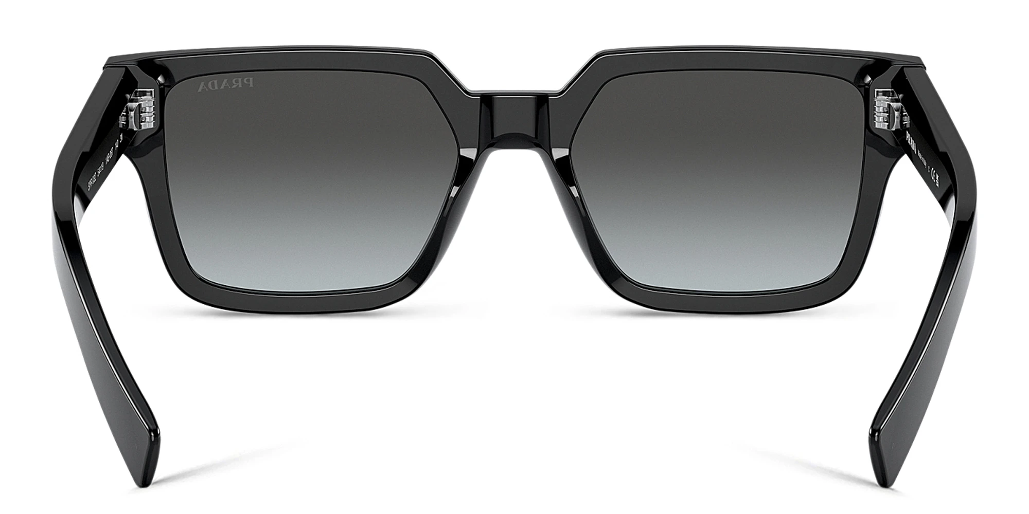 Shop PRADA Pillow Sunglasses in Black online.