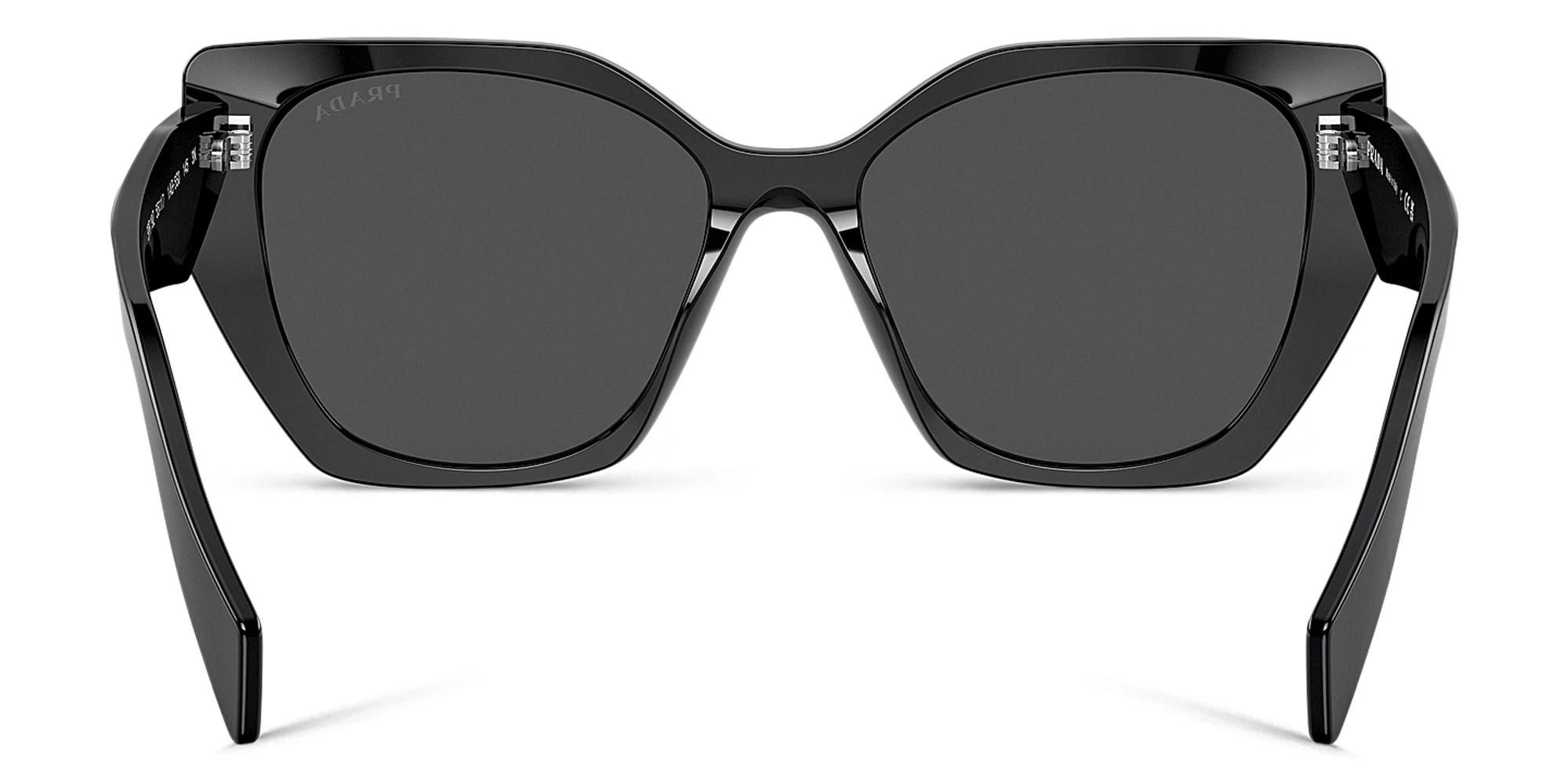 Shop PRADA Pillow Sunglasses in Black online.