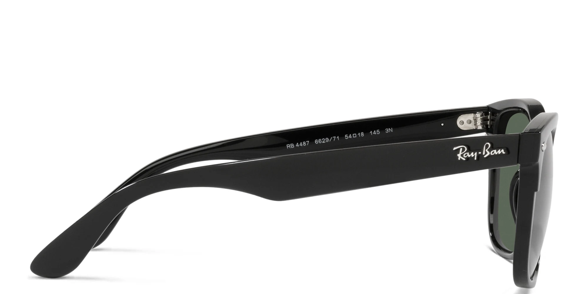 Shop Ray-Ban Unisex Square Sunglasses in Black online.