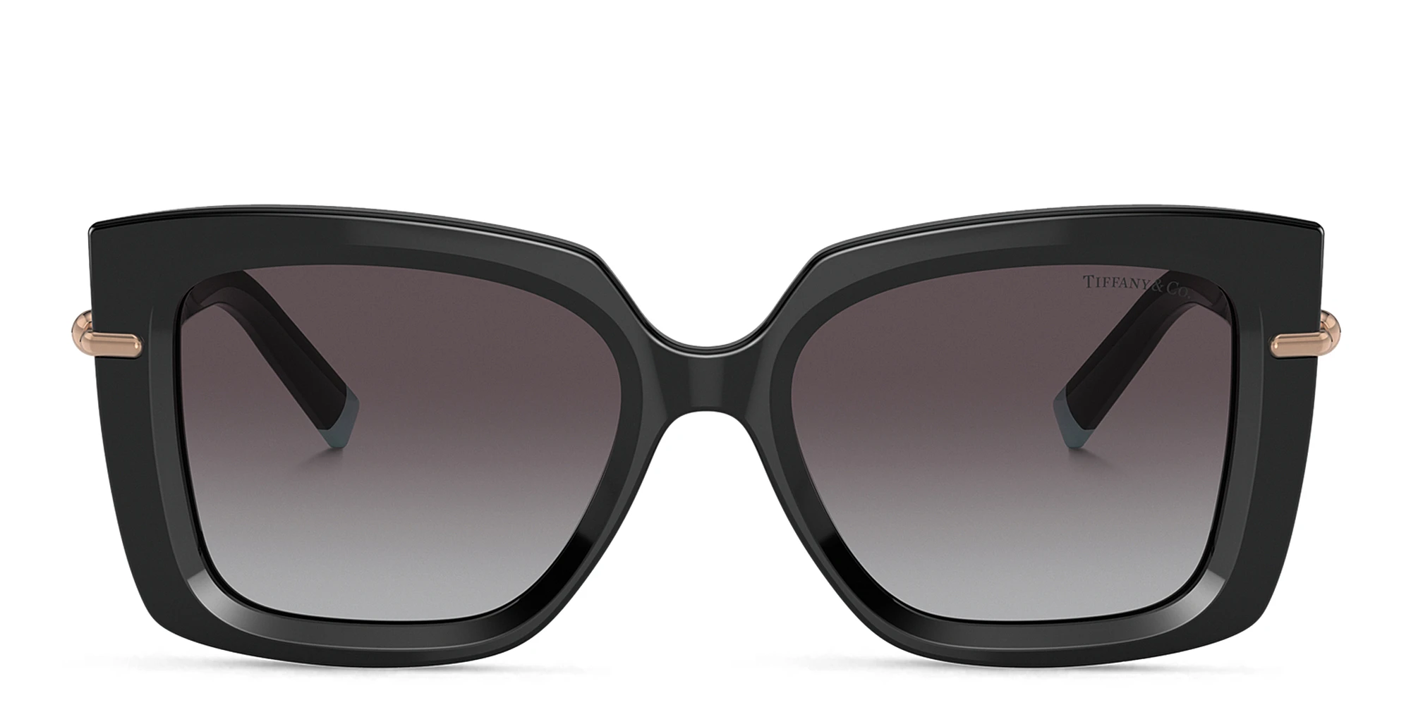 Shop TIFFANY HardWear Butterfly Sunglasses in Black online.