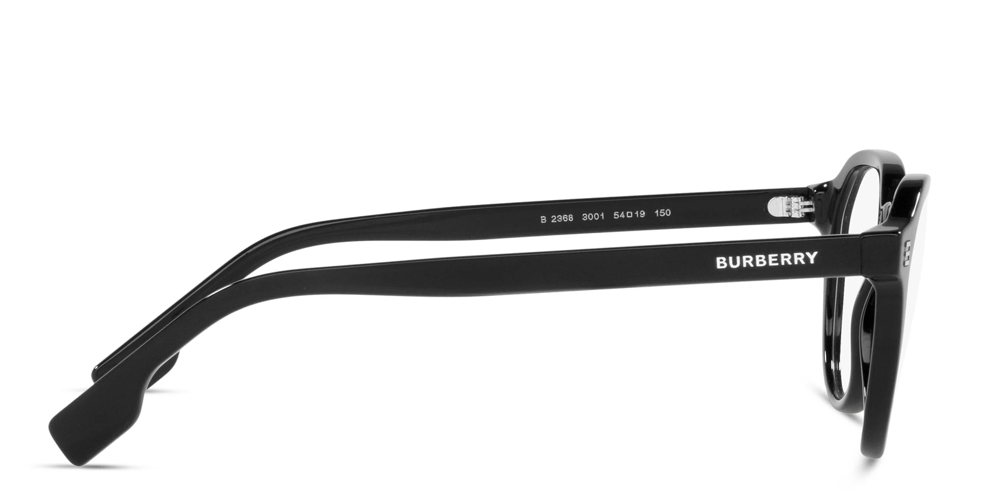 Shop BURBERRY Panthos Eyeglasses in Black online.