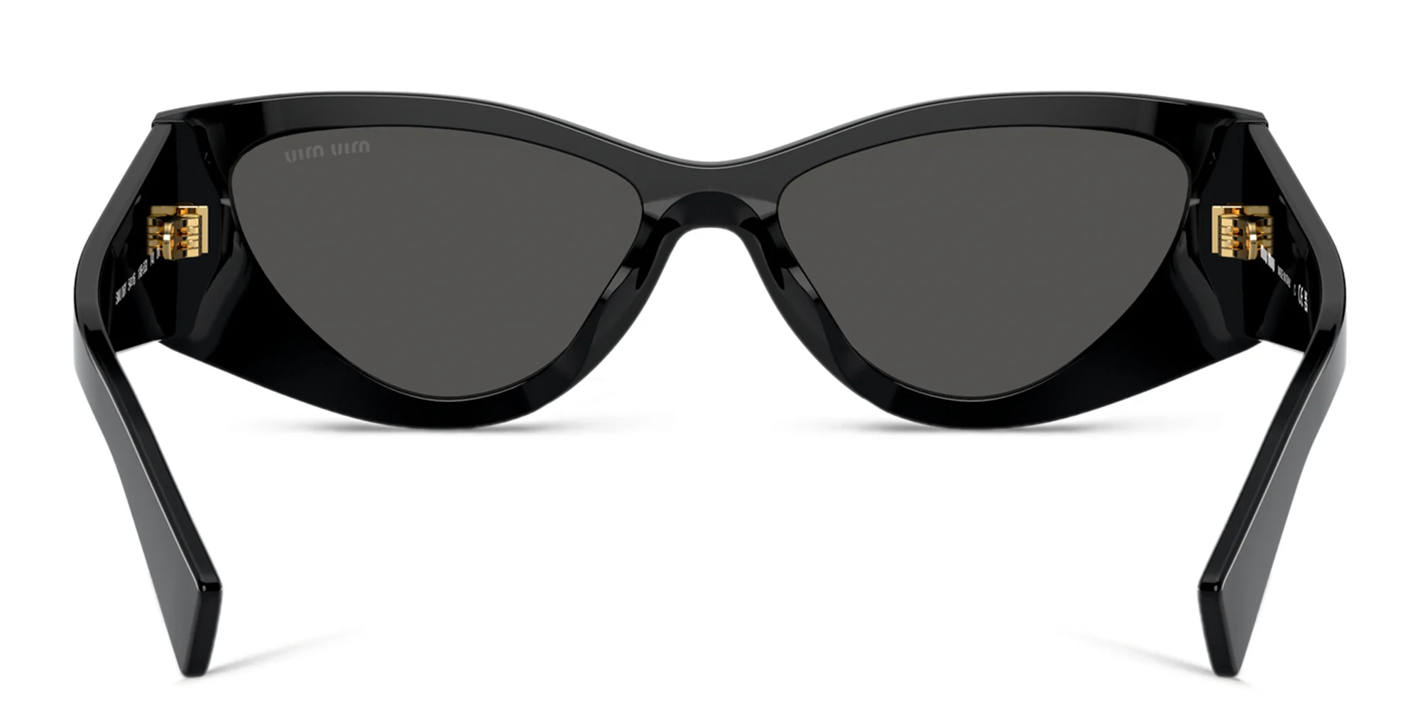 Shop MIU MIU Cat-Eye Sunglasses in Black online.