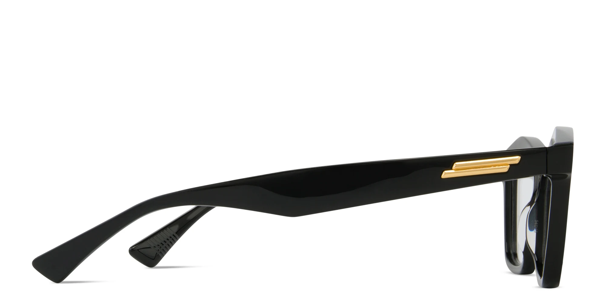 Shop BOTTEGA VENETA Cat-Eye Eyeglasses in Black online.