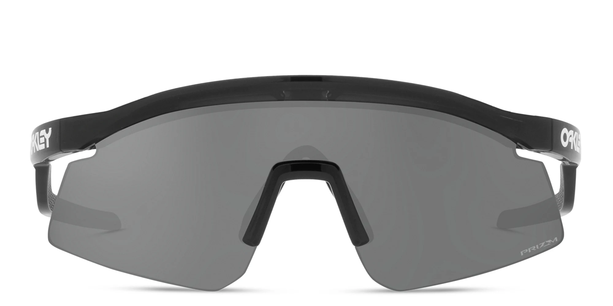 Shop Oakley Hydra Half-Rim Mask Sunglasses in Black Ink online.