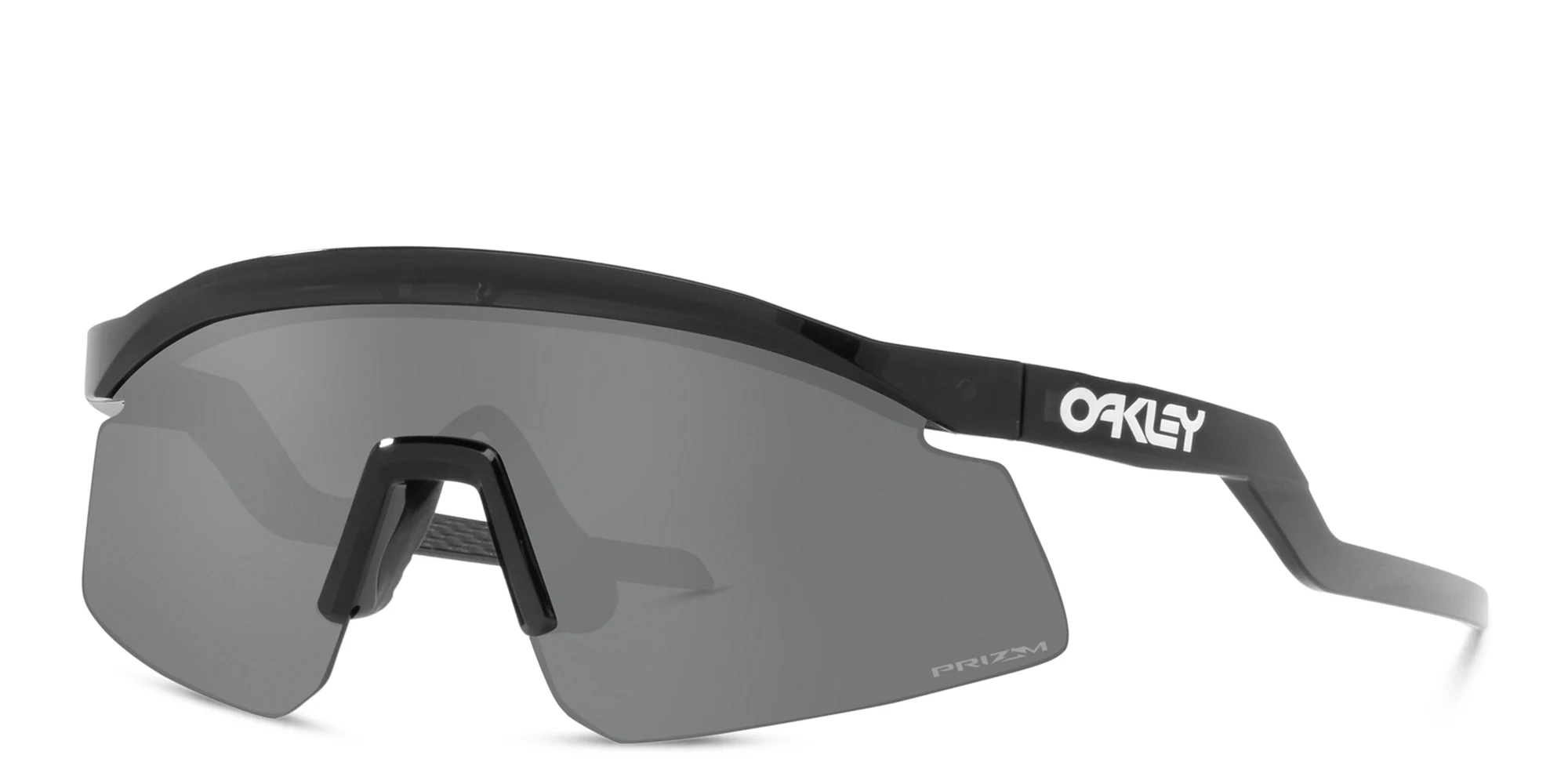 Shop Oakley Hydra Half-Rim Mask Sunglasses in Black Ink online.