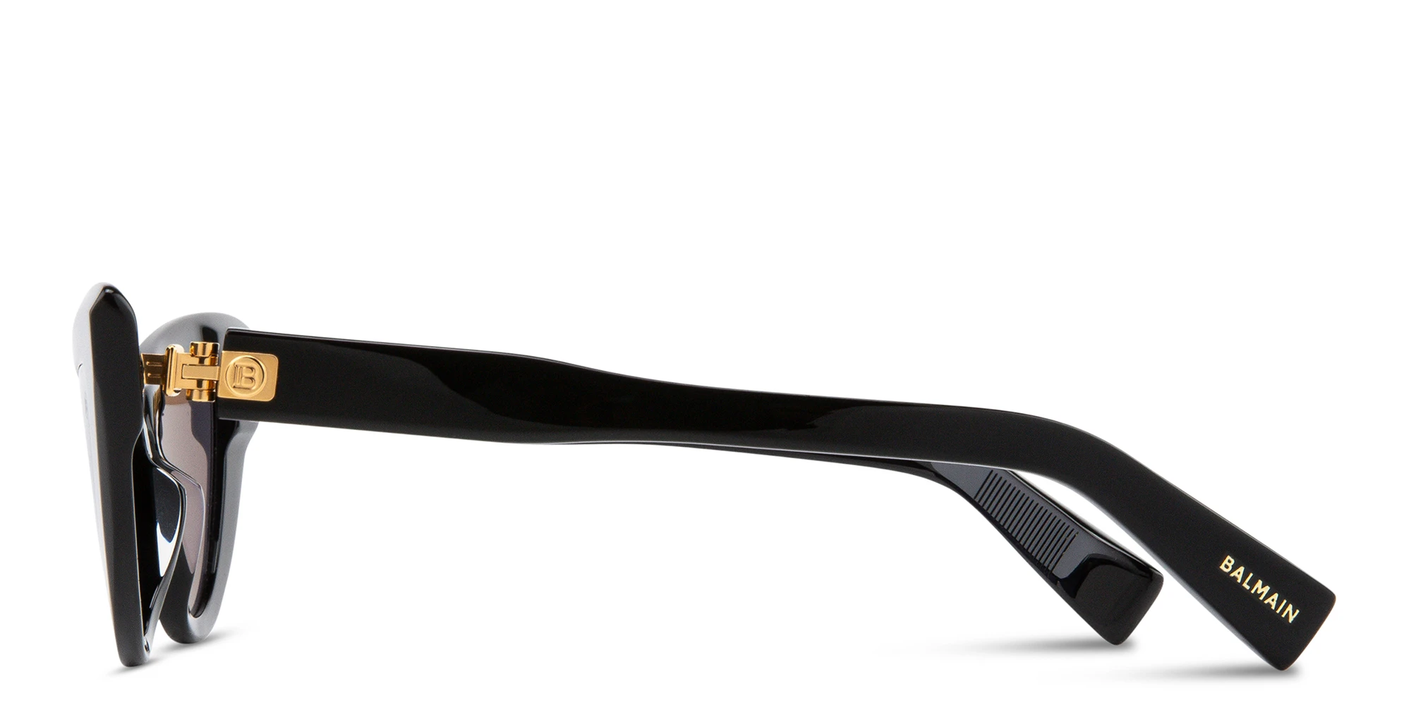 Shop BALMAIN Cat-Eye Sunglasses in Black online.