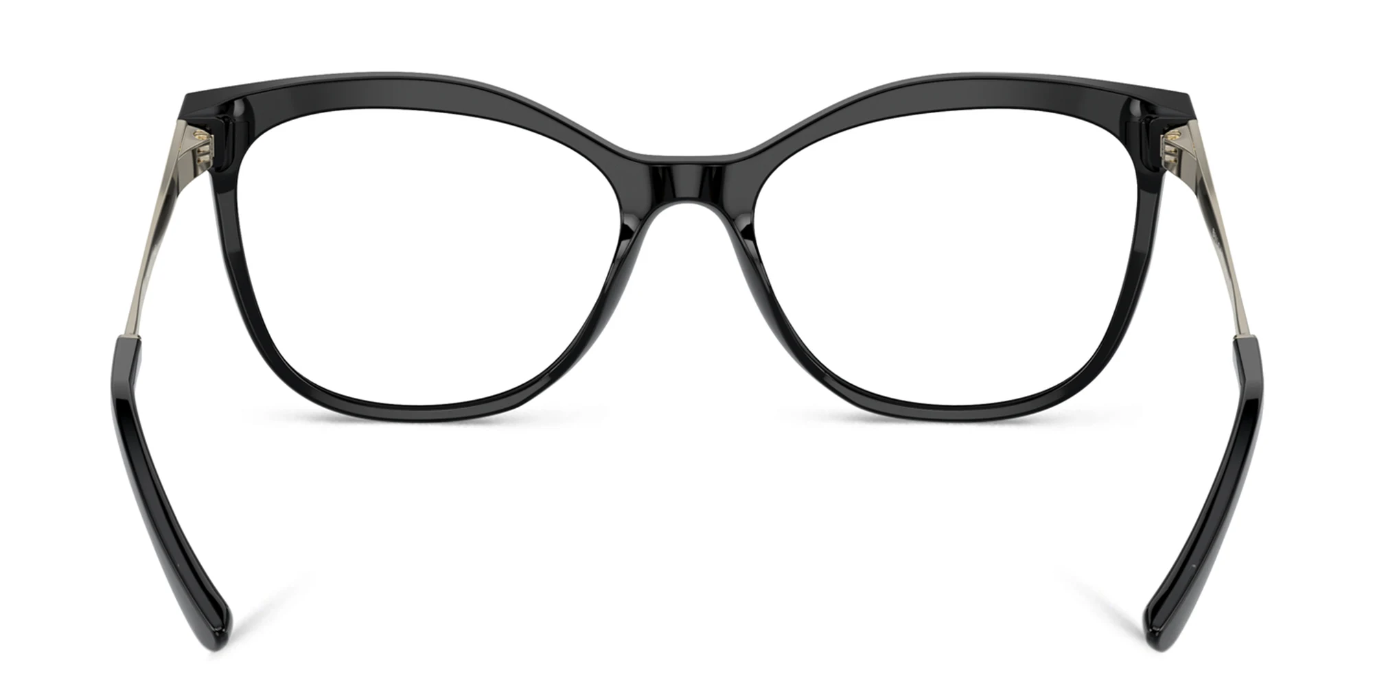 Shop BVLGARI Cat-Eye Eyeglasses in Black online.