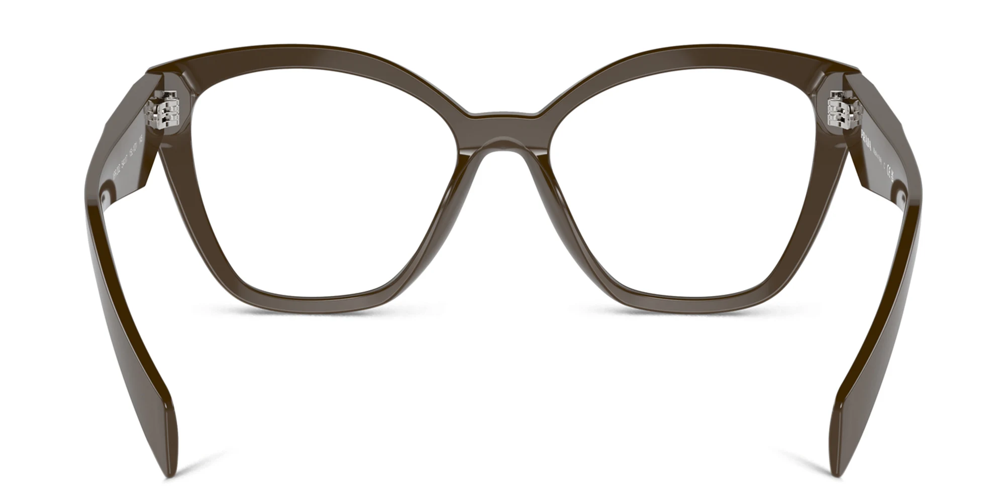 Shop PRADA Cat-Eye Eyeglasses in Brown online.