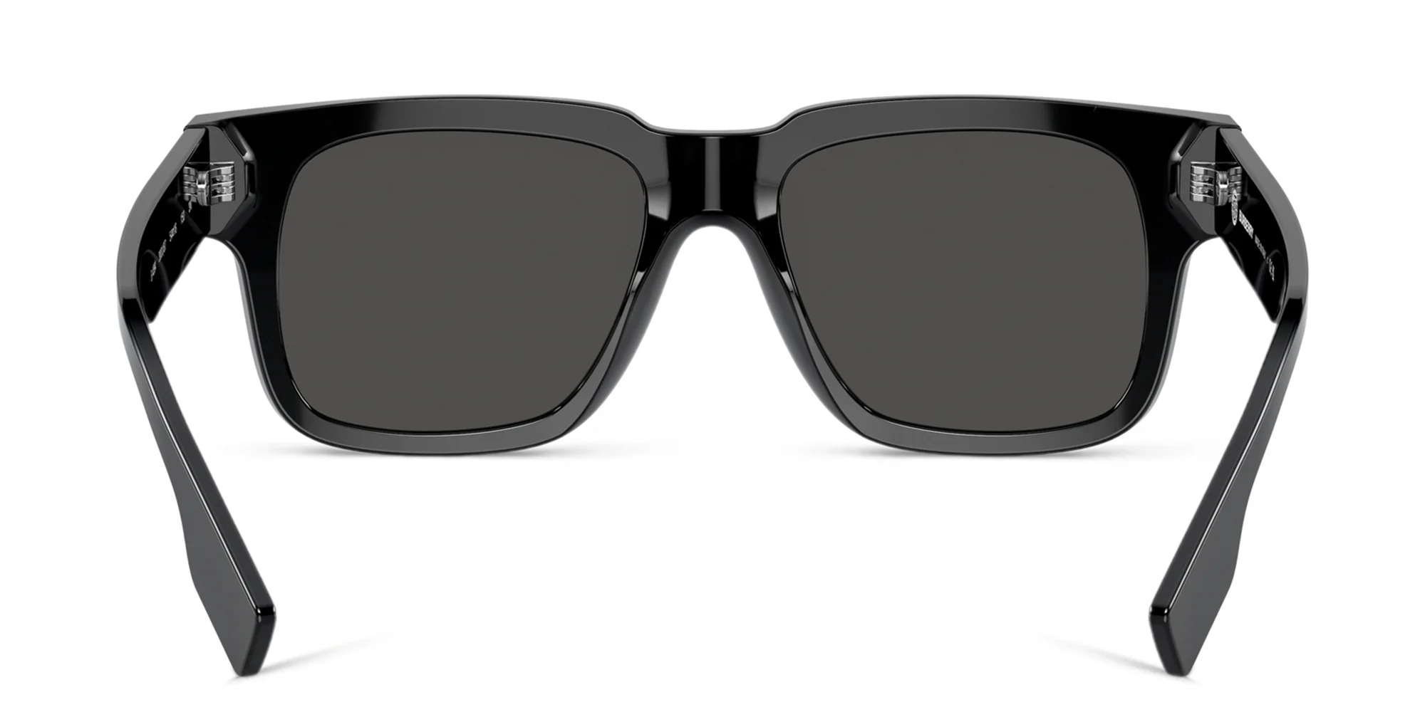 Shop BURBERRY Square Sunglasses in Black online.