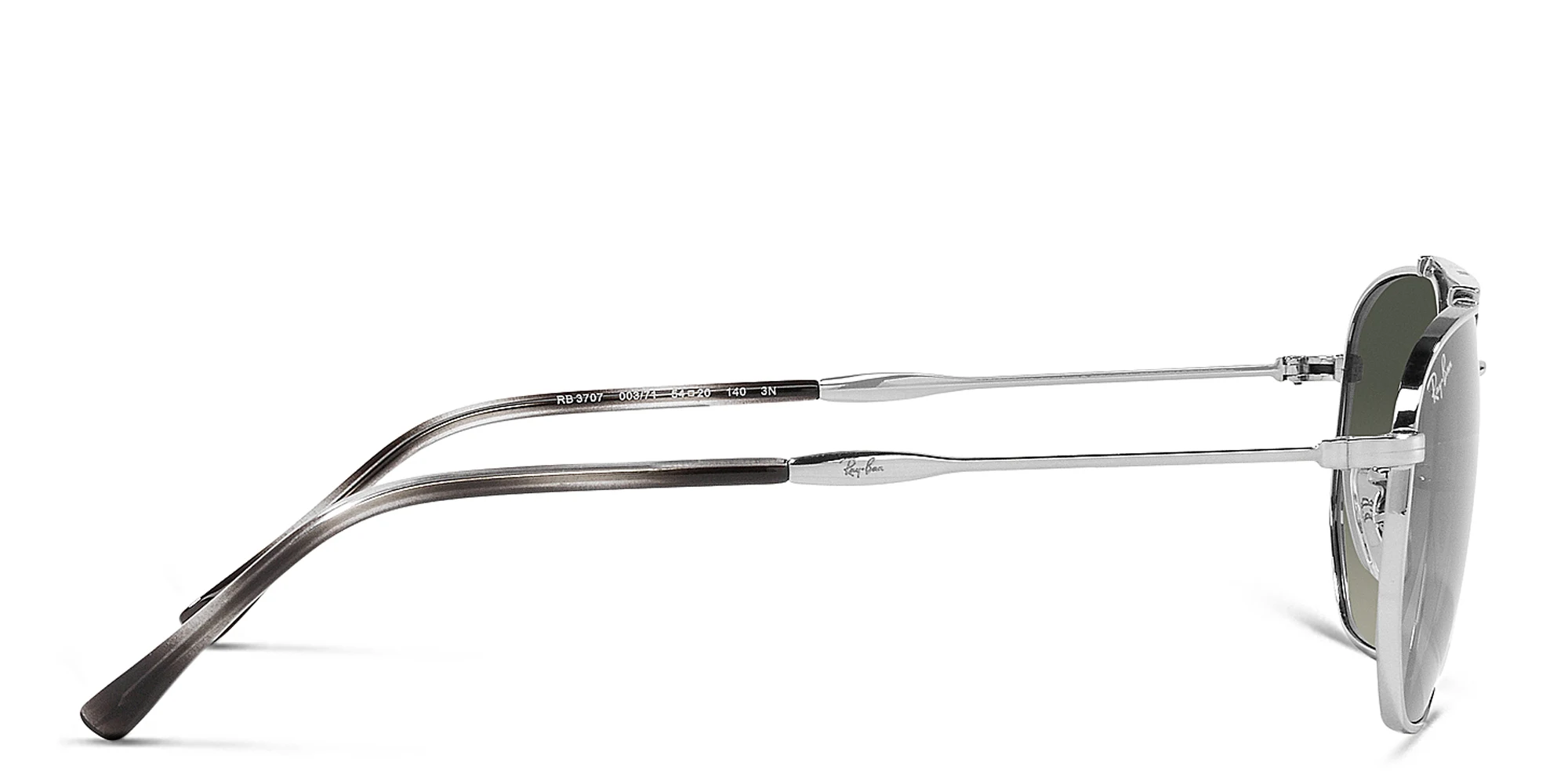 Shop Ray-Ban Unisex Irregular Sunglasses in Silver online.
