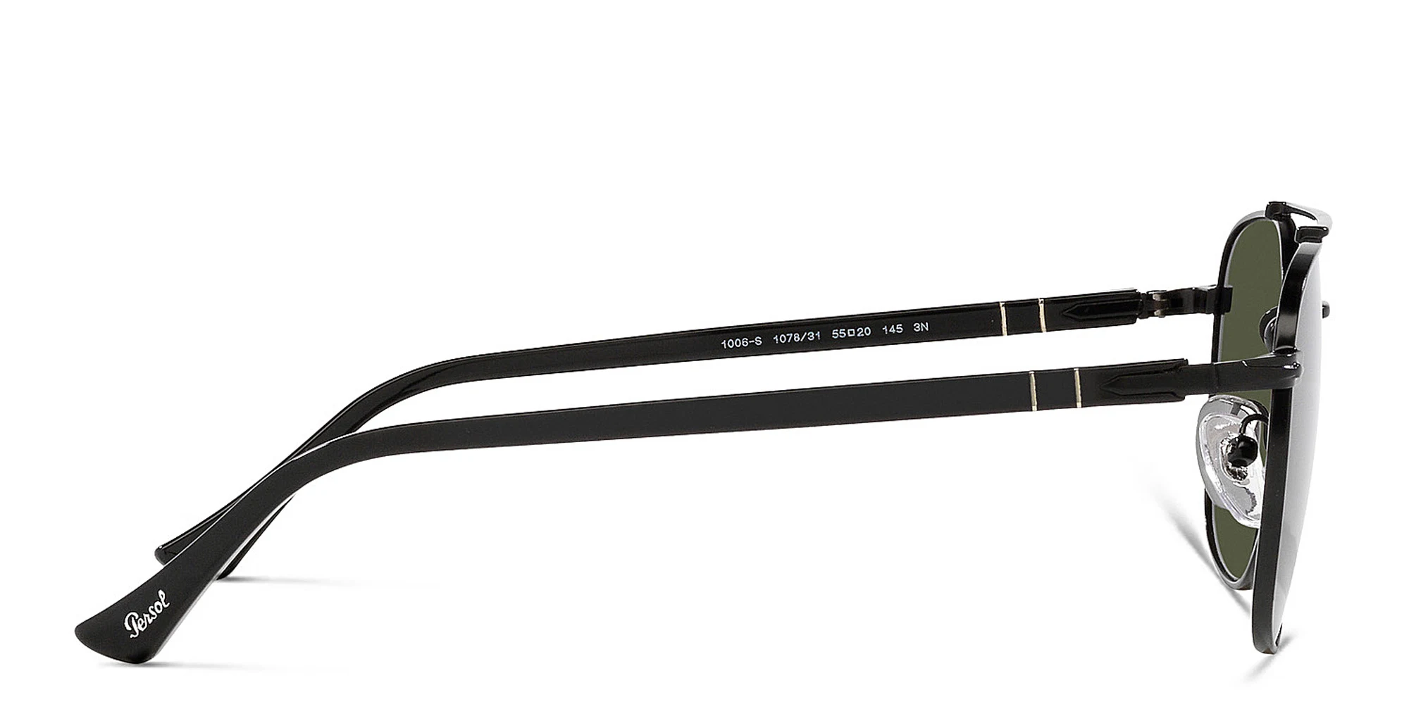 Shop PERSOL Unisex Pillow Sunglasses in Black online.