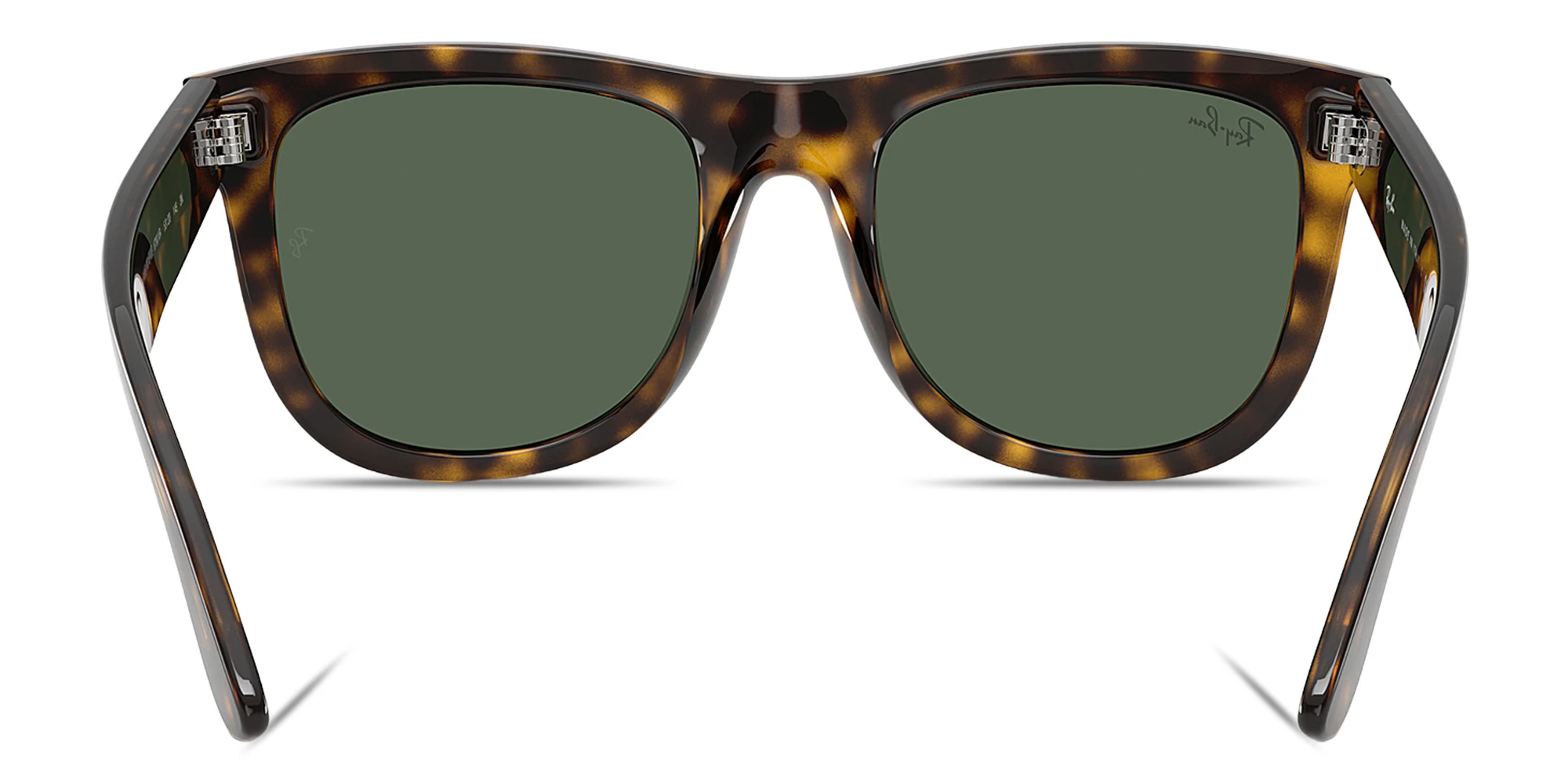 Shop Ray-Ban Wayfarer Reverse Unisex Square Sunglasses in Dark Havana online.