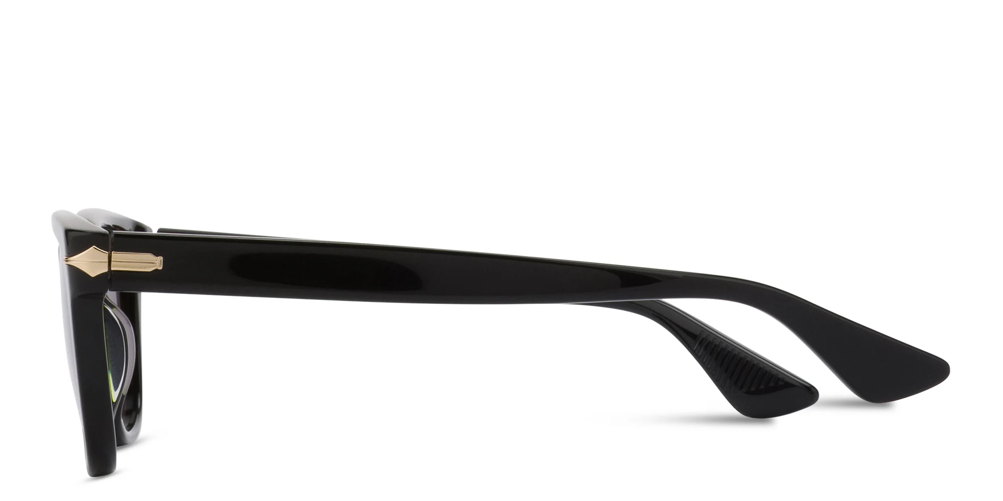 Shop MONTBLANC Square Sunglasses in Black online.