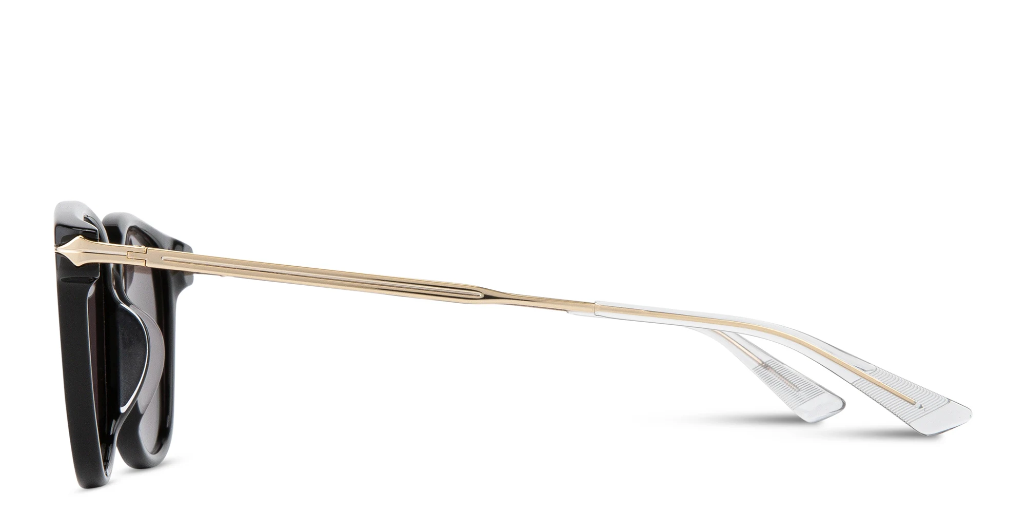 Shop MONTBLANC Square Sunglasses in Black online.
