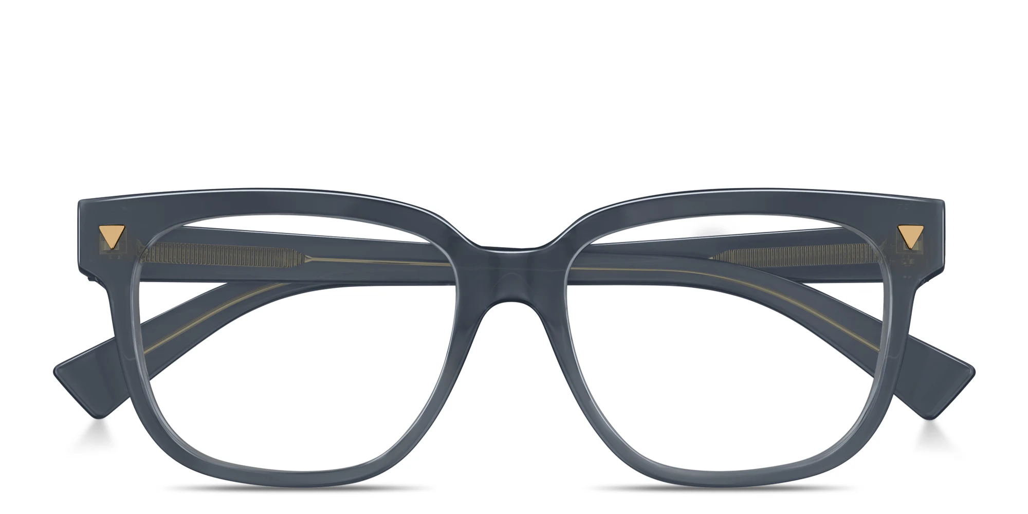 تسوق نظارات طبية مربّعة بالشعار المثلّث بوتيغا فينيتا بلون رمادي أونلاين.