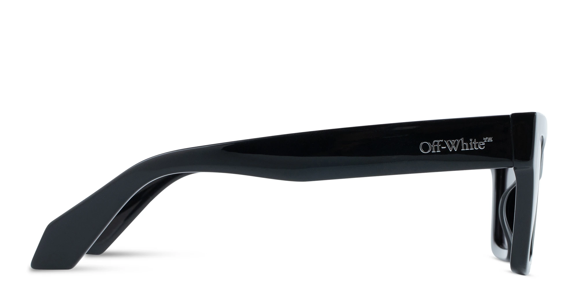 Shop OFF WHITE Cincinnati Unisex Cat-Eye Sunglasses in Black online.