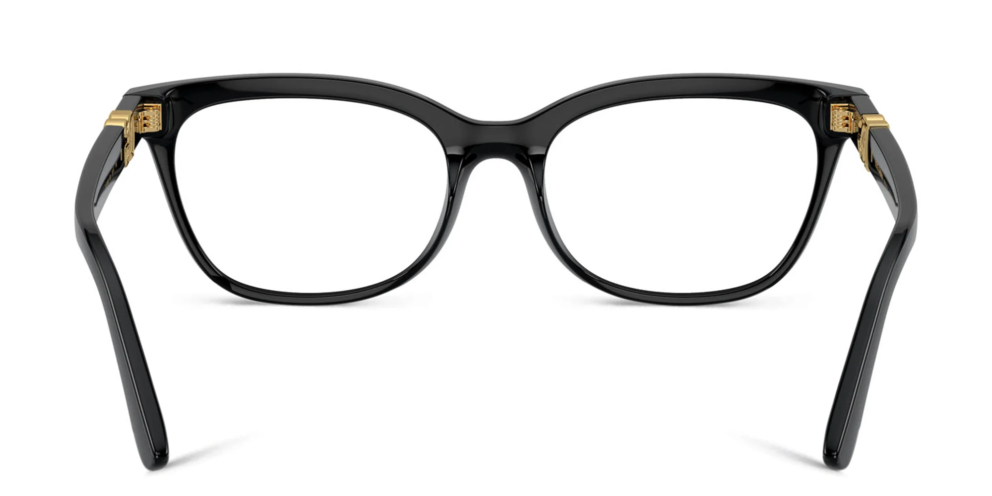 Shop Dolce & Gabbana Butterfly Eyeglasses in Black online.